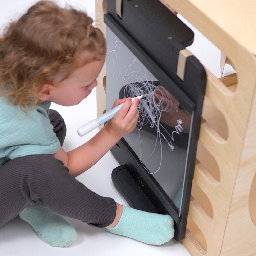 Ultimate Wooden Climbing Play Cube for Kids - Inspired by Emmi Pikler for Developmental Play & Learning by Ette Tete at www.brixbailey.com