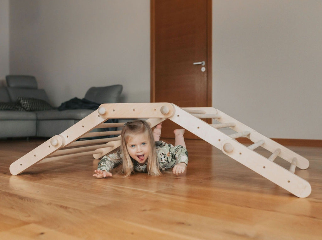 Transformable MOPITRI Climbing Triangle - Safe & Fun for Toddlers by Ette Tete at www.brixbailey.com