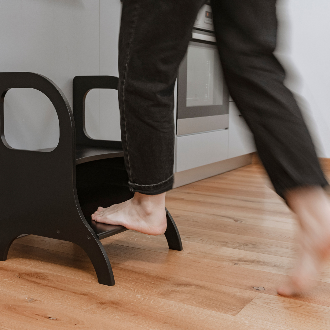 MIIMO Adjustable Step Stool – Montessori-Inspired for Family Use by Ette Tete at www.brixbailey.com