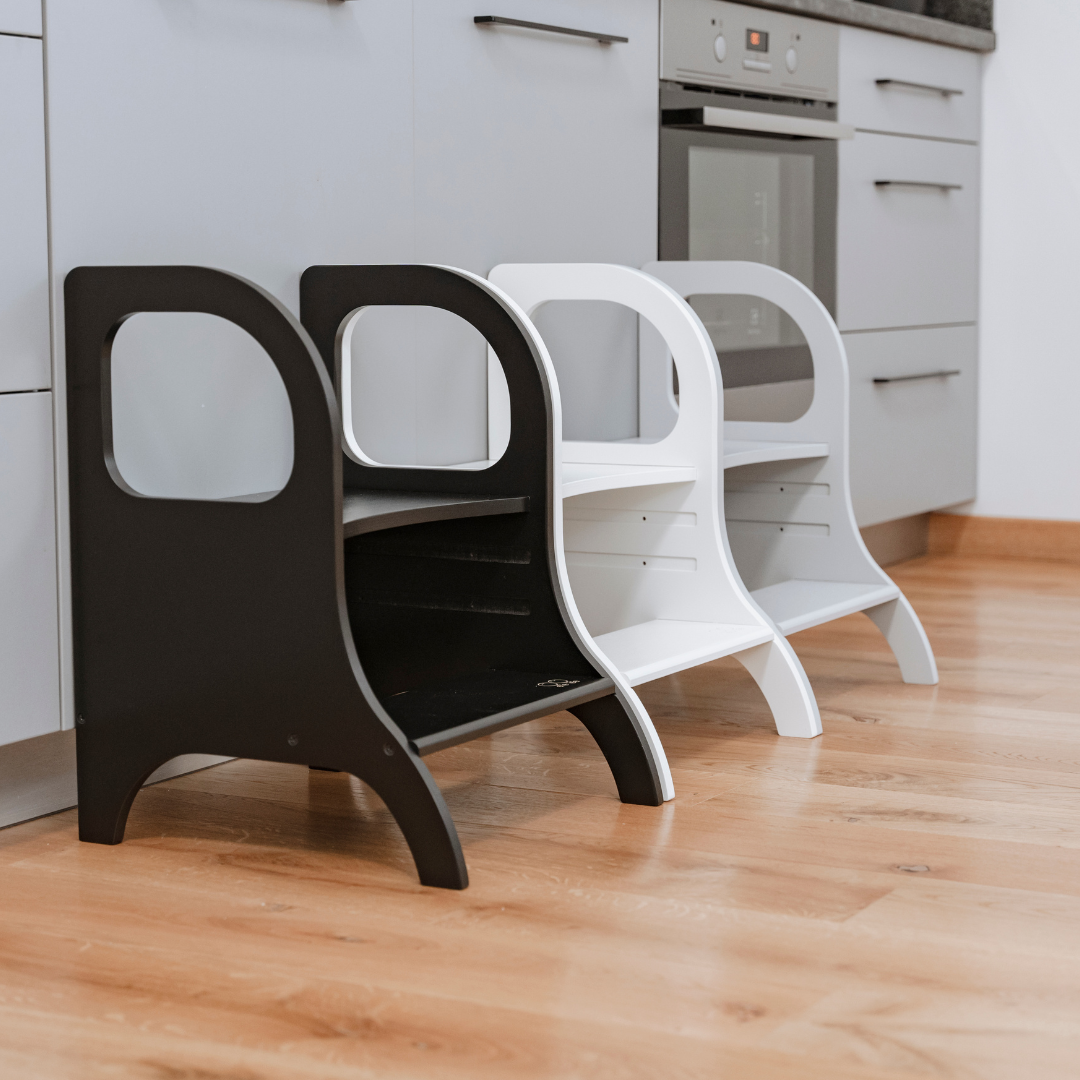 MIIMO Adjustable Step Stool – Montessori-Inspired & Versatile by Ette Tete at www.brixbailey.com