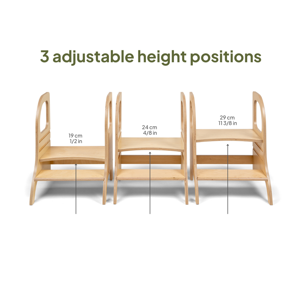 MIIMO Adjustable Step Stool – Enhance Child Independence & Safety by Ette Tete at www.brixbailey.com