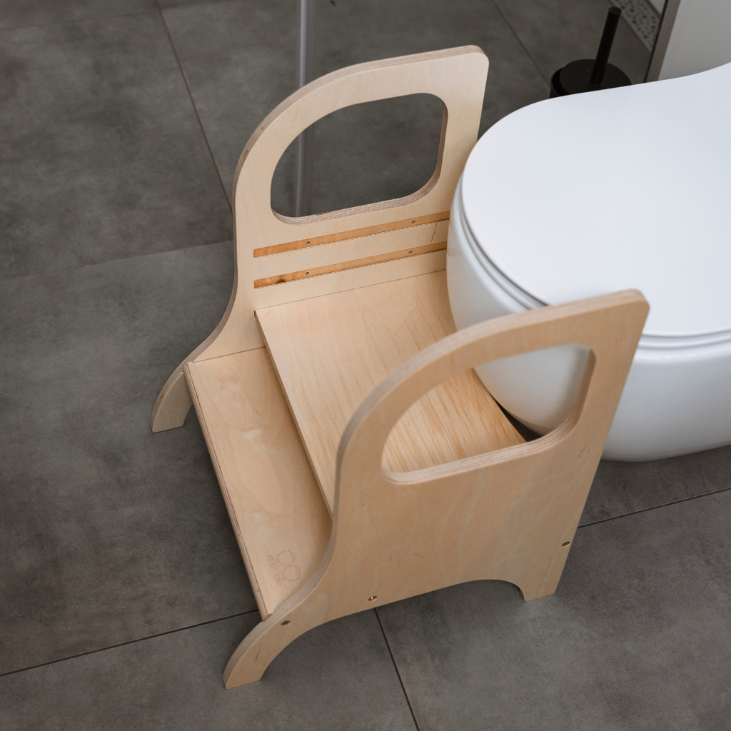 MIIMO Adjustable Step Stool – Montessori-Inspired & Versatile by Ette Tete at www.brixbailey.com
