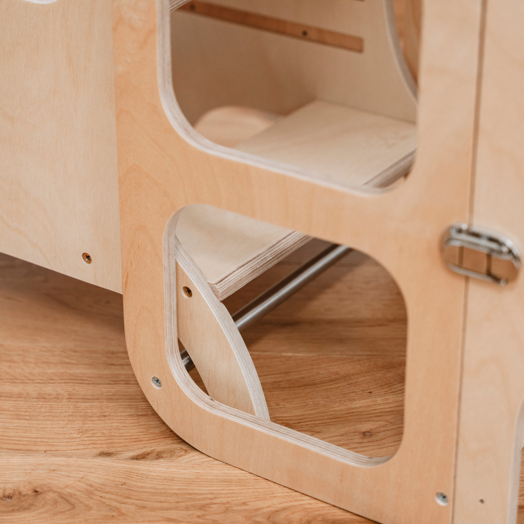 MIIMO Adjustable Step Stool – Safe, Montessori-Inspired Design by Ette Tete at www.brixbailey.com