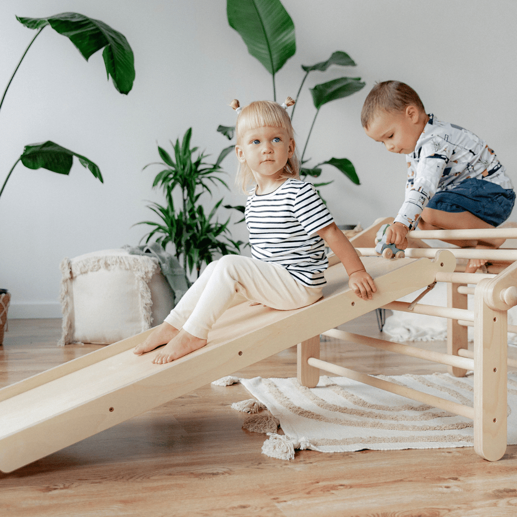 Enhance Playtime with the Versatile Sliding & Climbing Ramp by Ette Tete at www.brixbailey.com