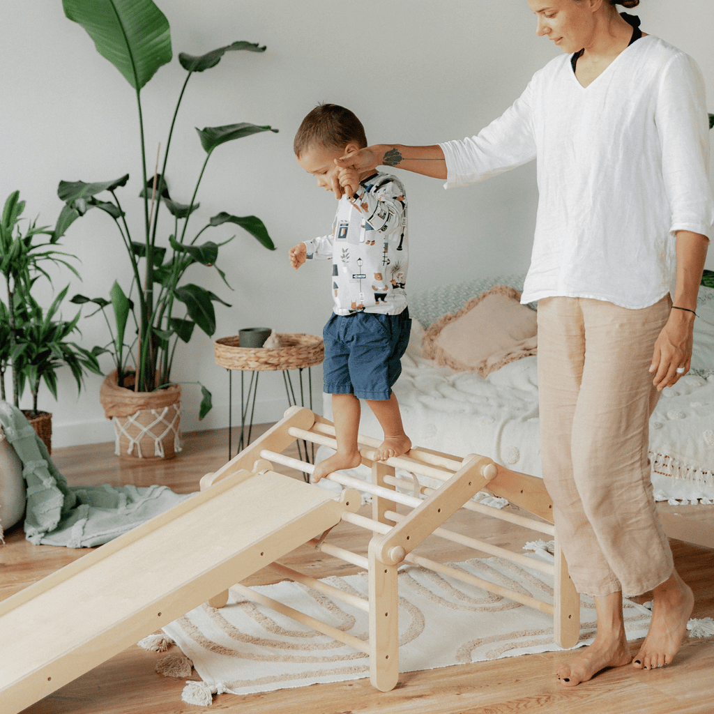 Enhance Playtime with the Versatile Sliding & Climbing Ramp - Fun & Safe for Kids by Ette Tete at www.brixbailey.com
