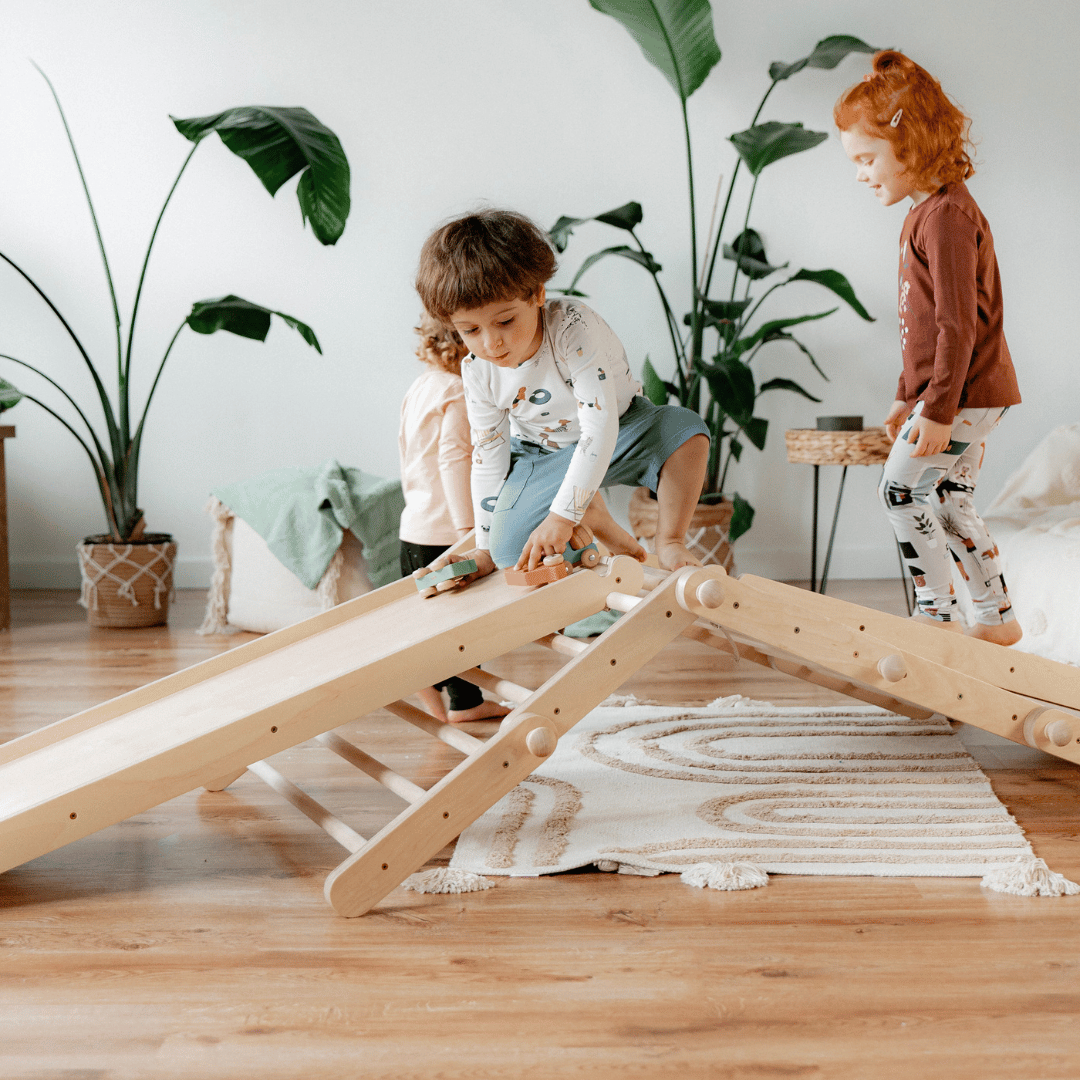 Enhance Playtime with the Versatile Sliding & Climbing Ramp by Ette Tete at www.brixbailey.com