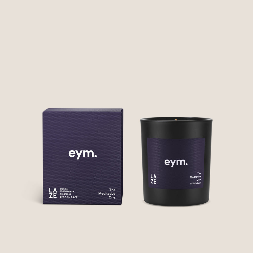 Laze Standard Candle Natural Patchouli and Frankincense