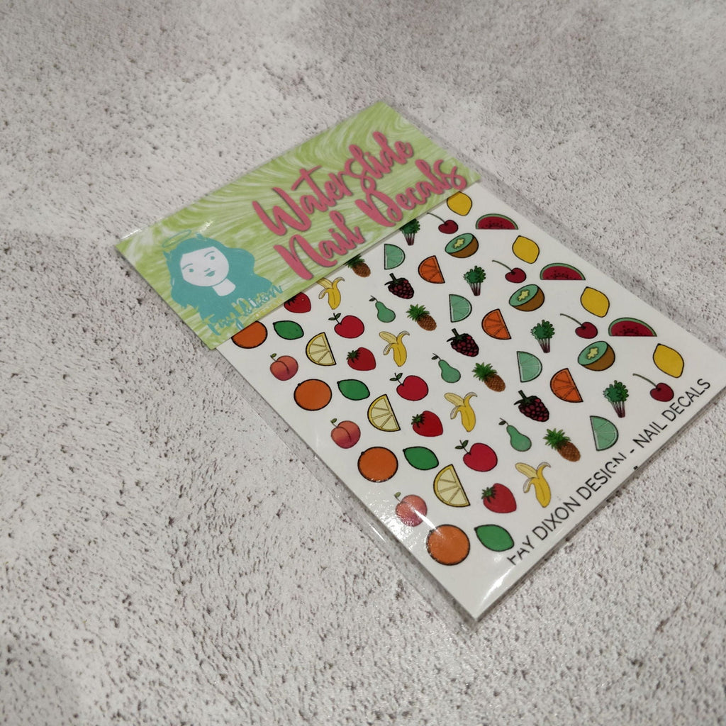 Feelin Fruity Waterslide Nail Decals