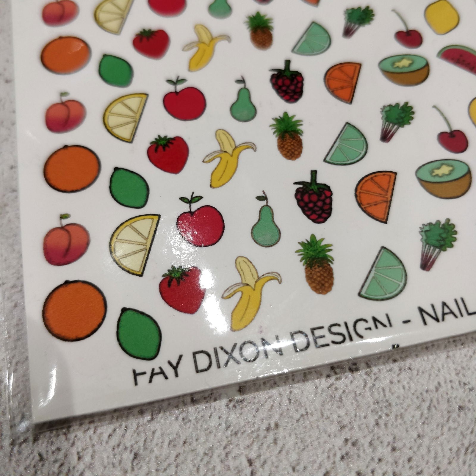 Feelin Fruity Waterslide Nail Decals