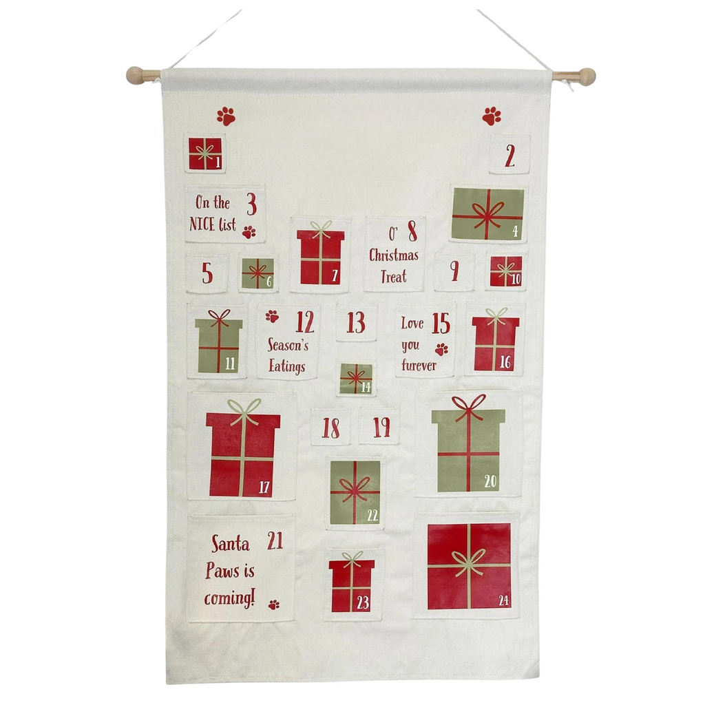 Personalised Pet Advent Calendar with Custom Name