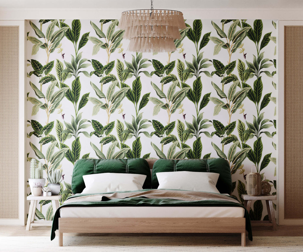 Flora Vintage Tropical Wallpaper