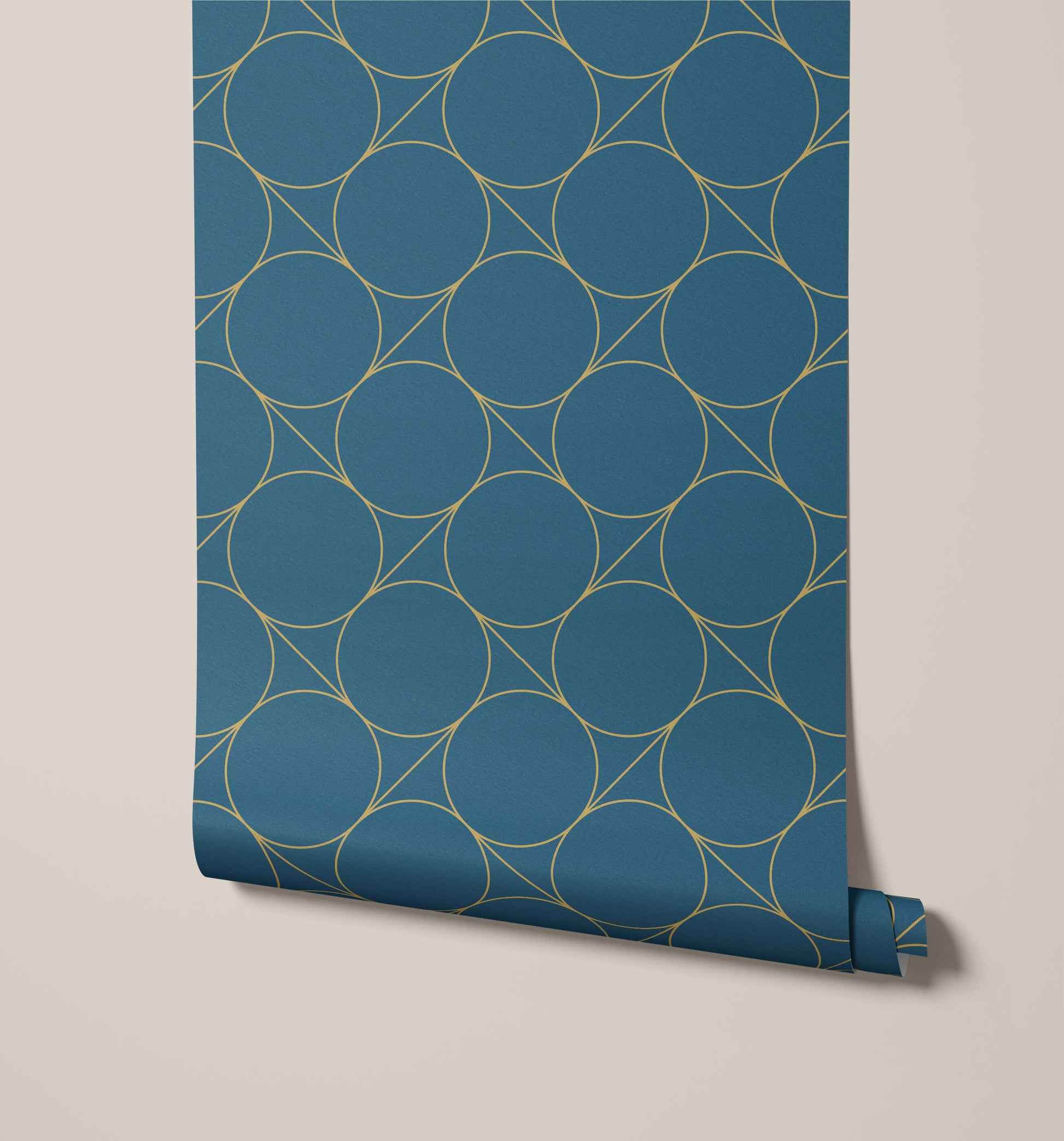 Focal Retro Circle Wallpaper