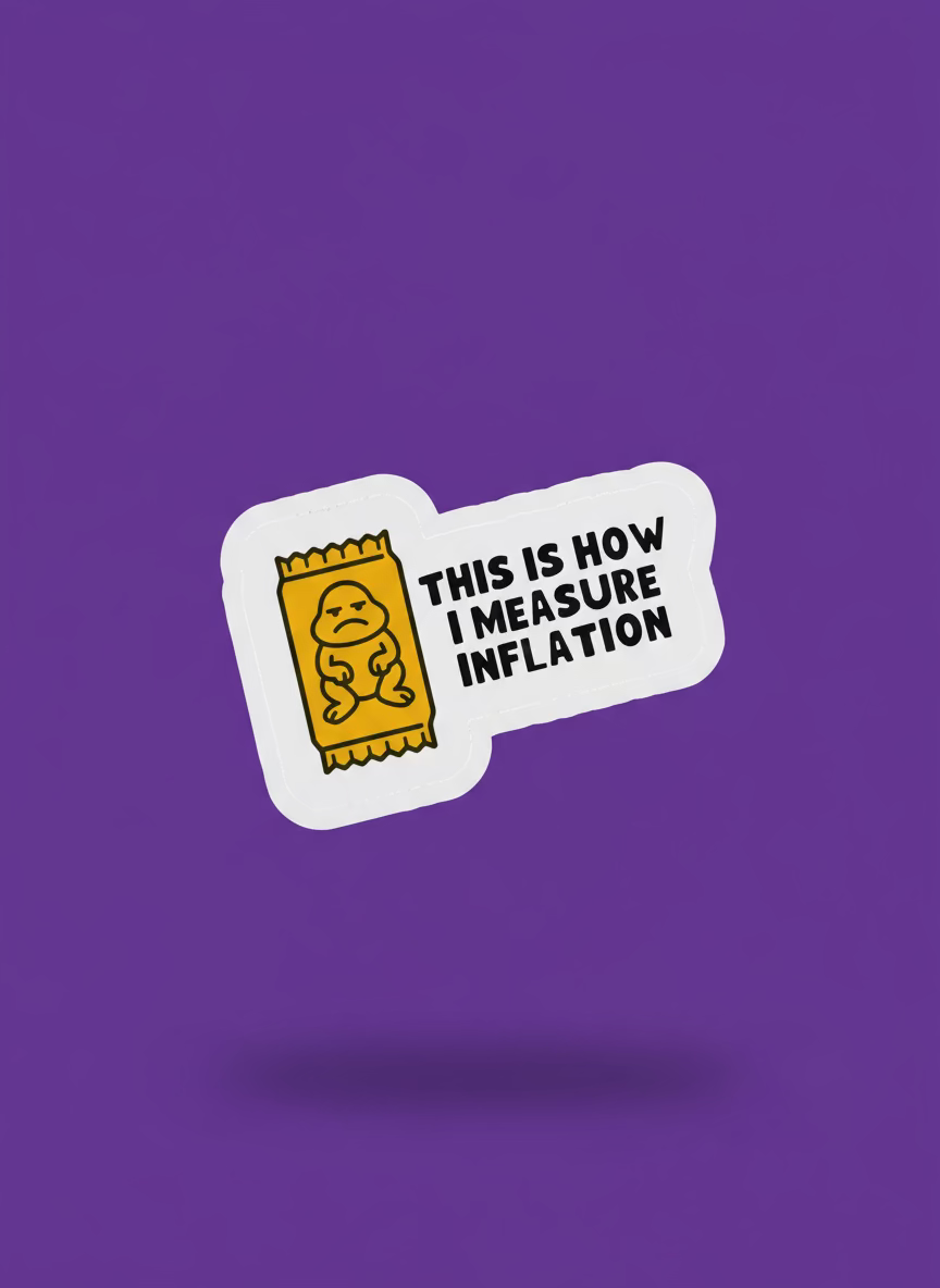 Inflation Sticker Vinyl Decal