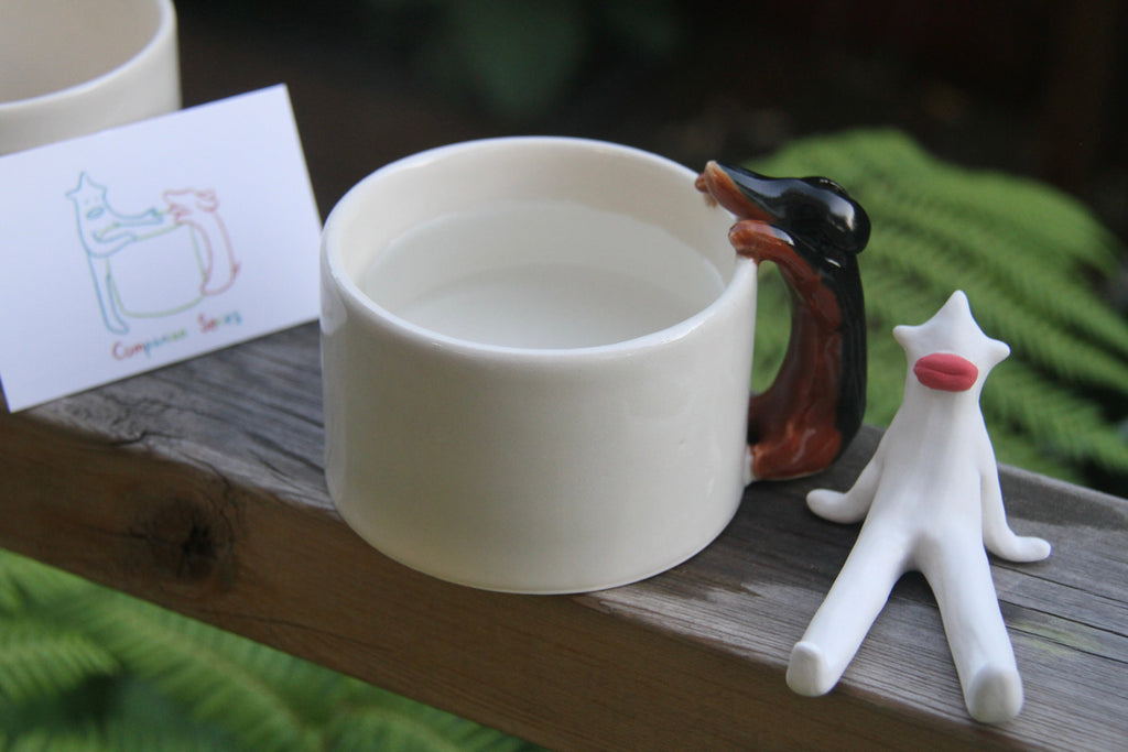 Dog Mug with Pet Handle
