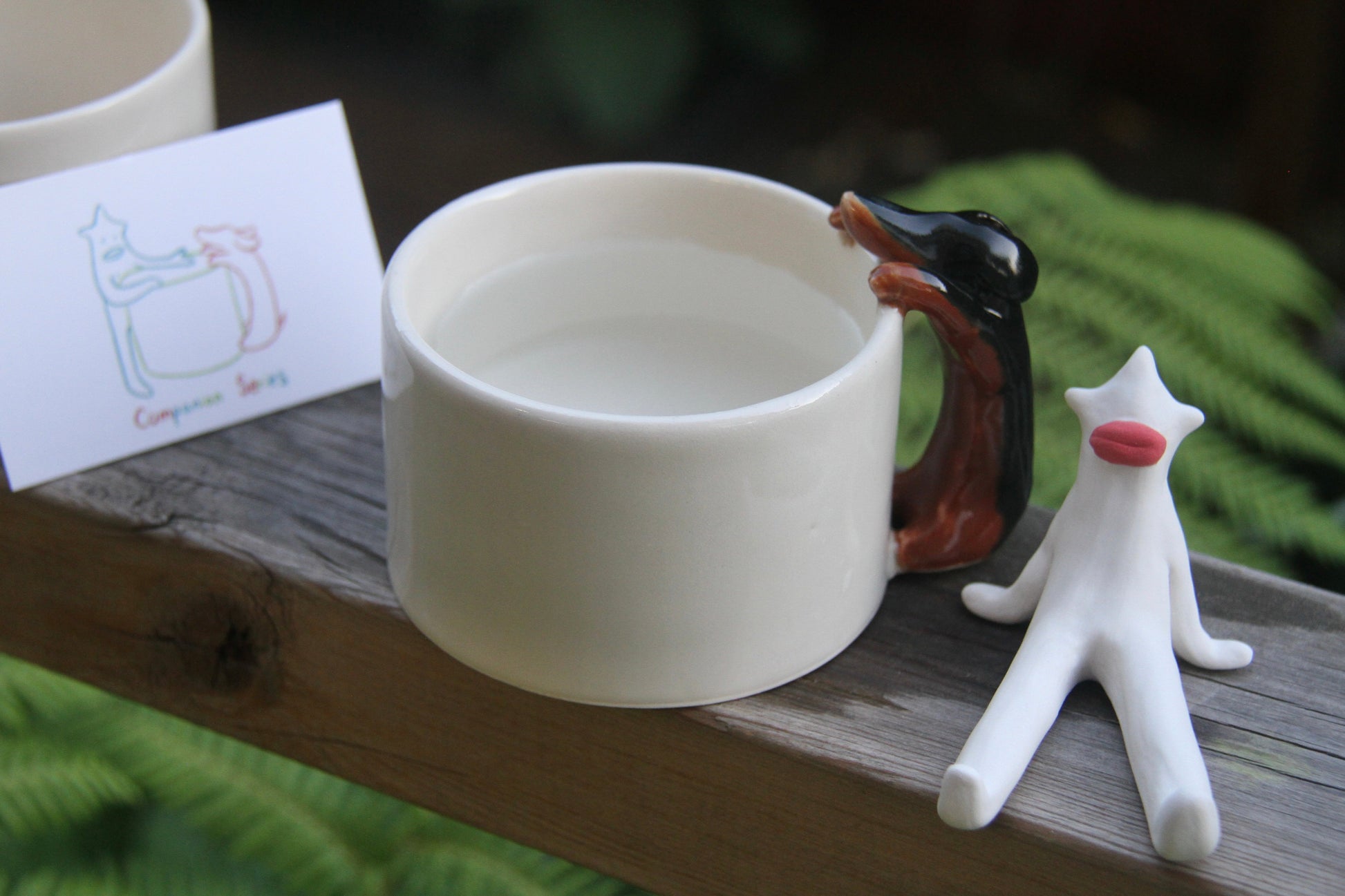Dog Mug with Pet Handle