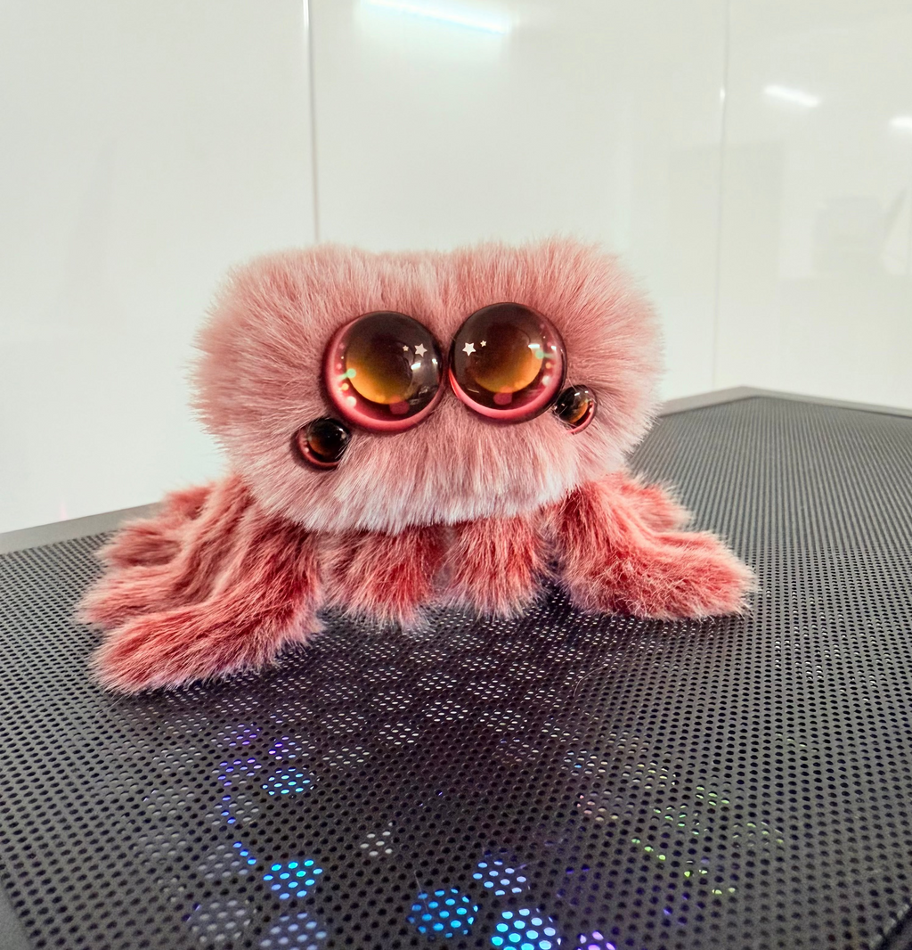 Snowball Spider Plush Toy