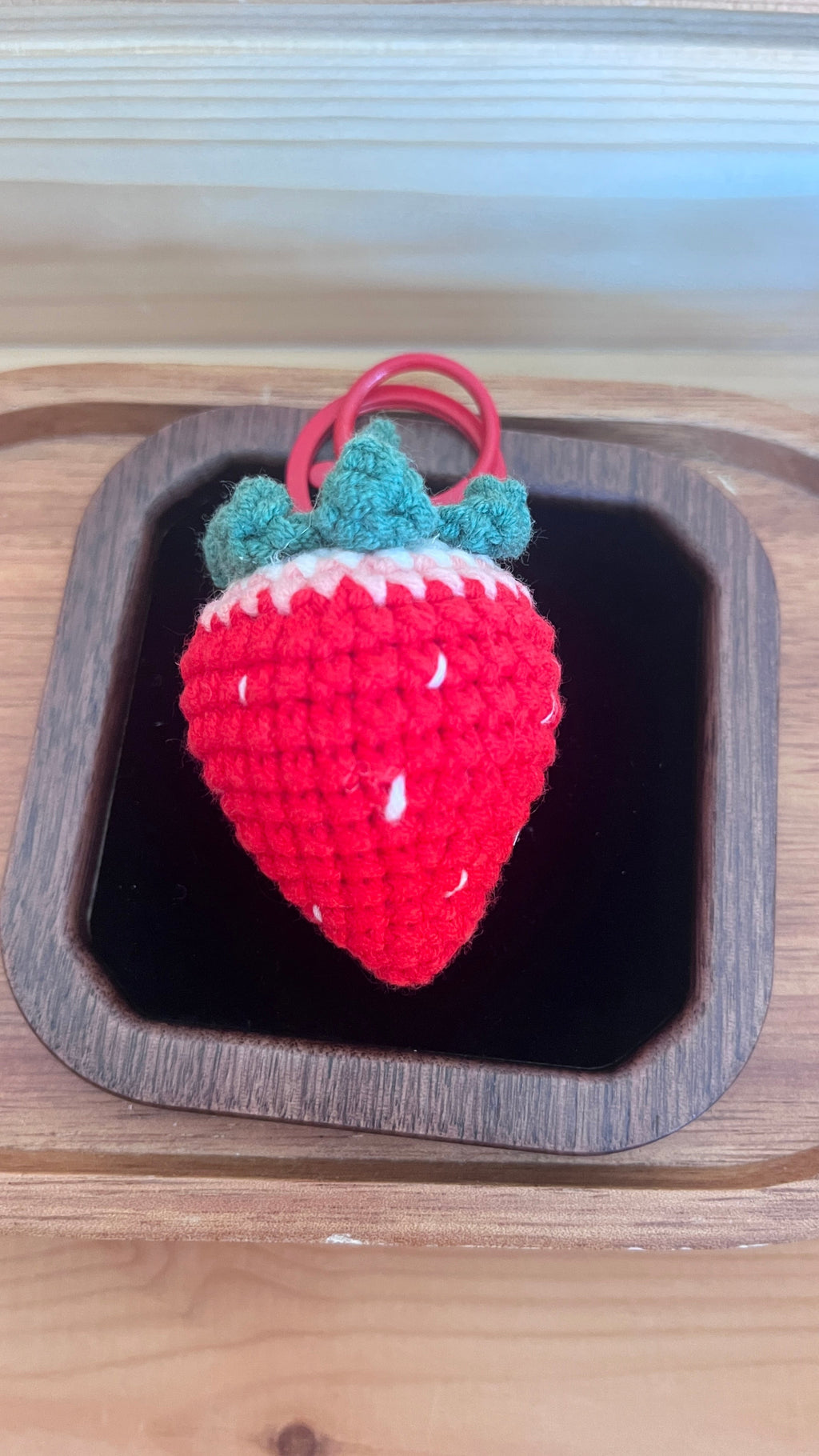 Strawberry Bag Charm Wimbledon Limited Edition