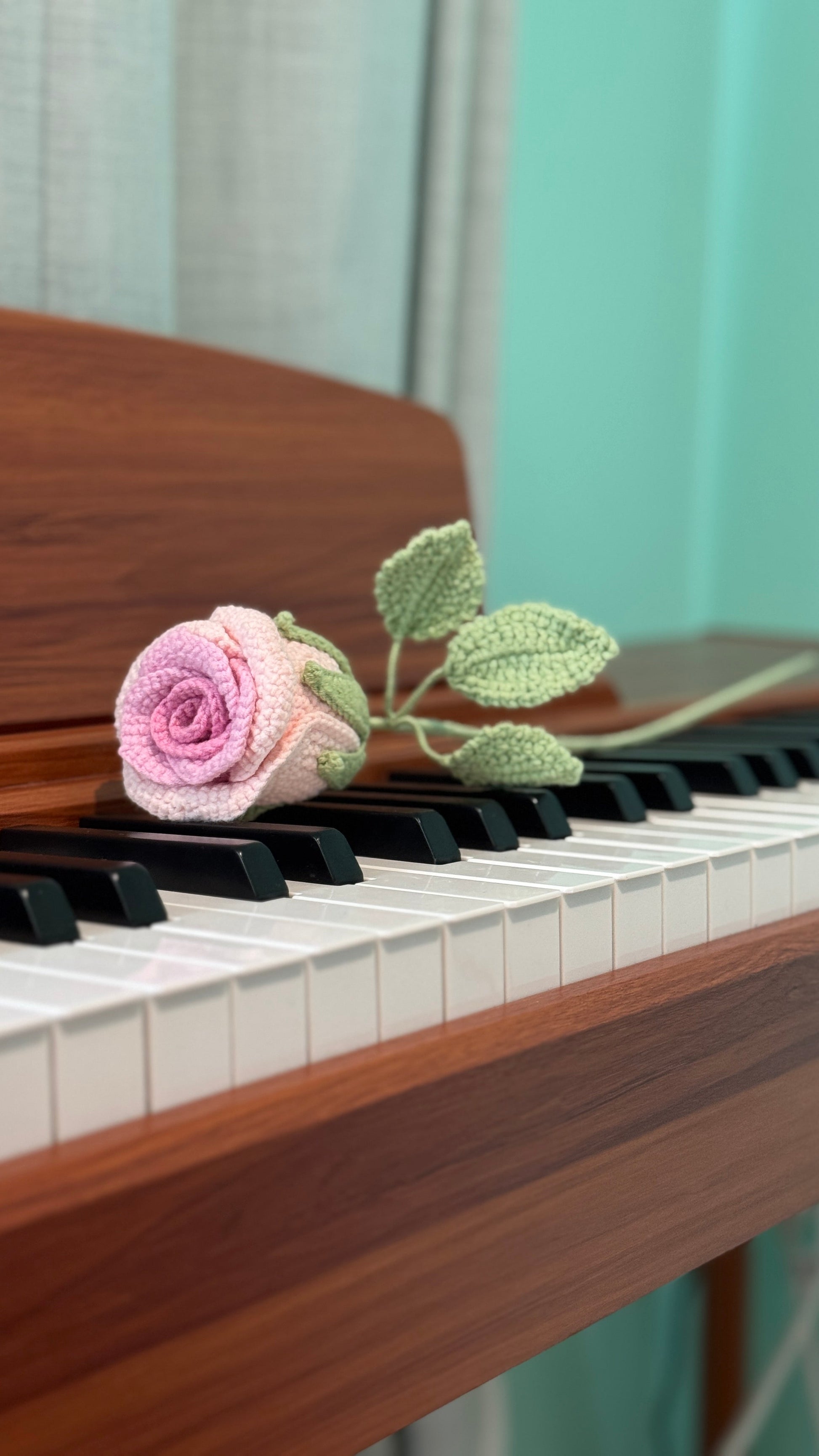 Handmade Crochet Rose Bouquet - Everlasting Flowers That Never Fade