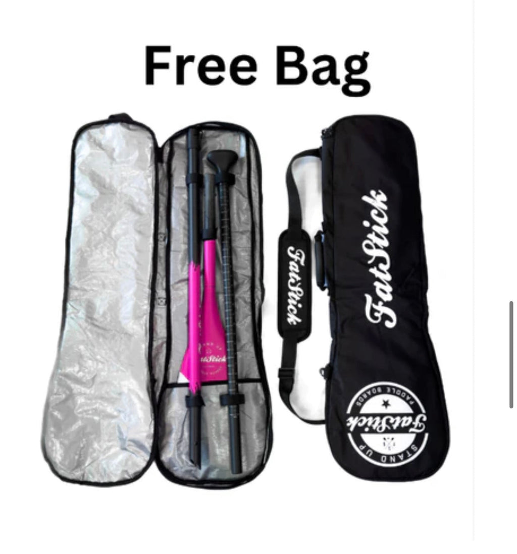 3 Piece Full Carbon Paddle Board Paddle with Free Bag