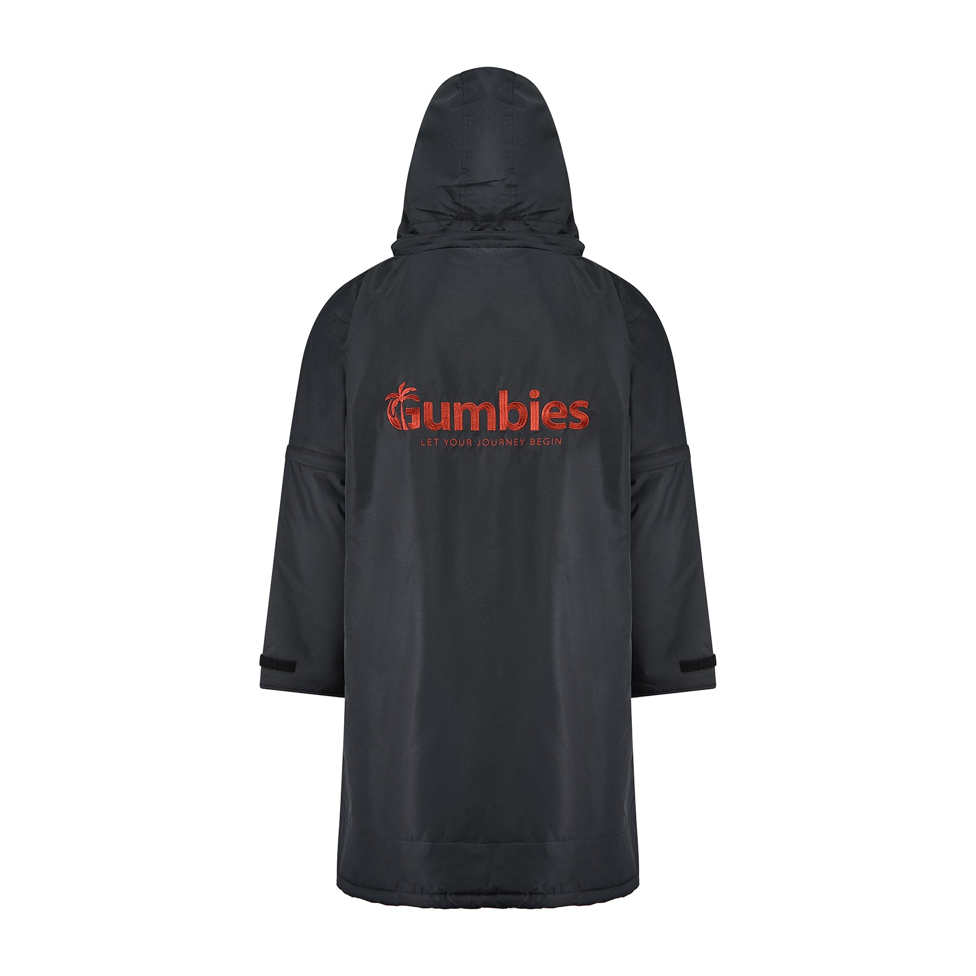Sports Cape Black and Burgundy