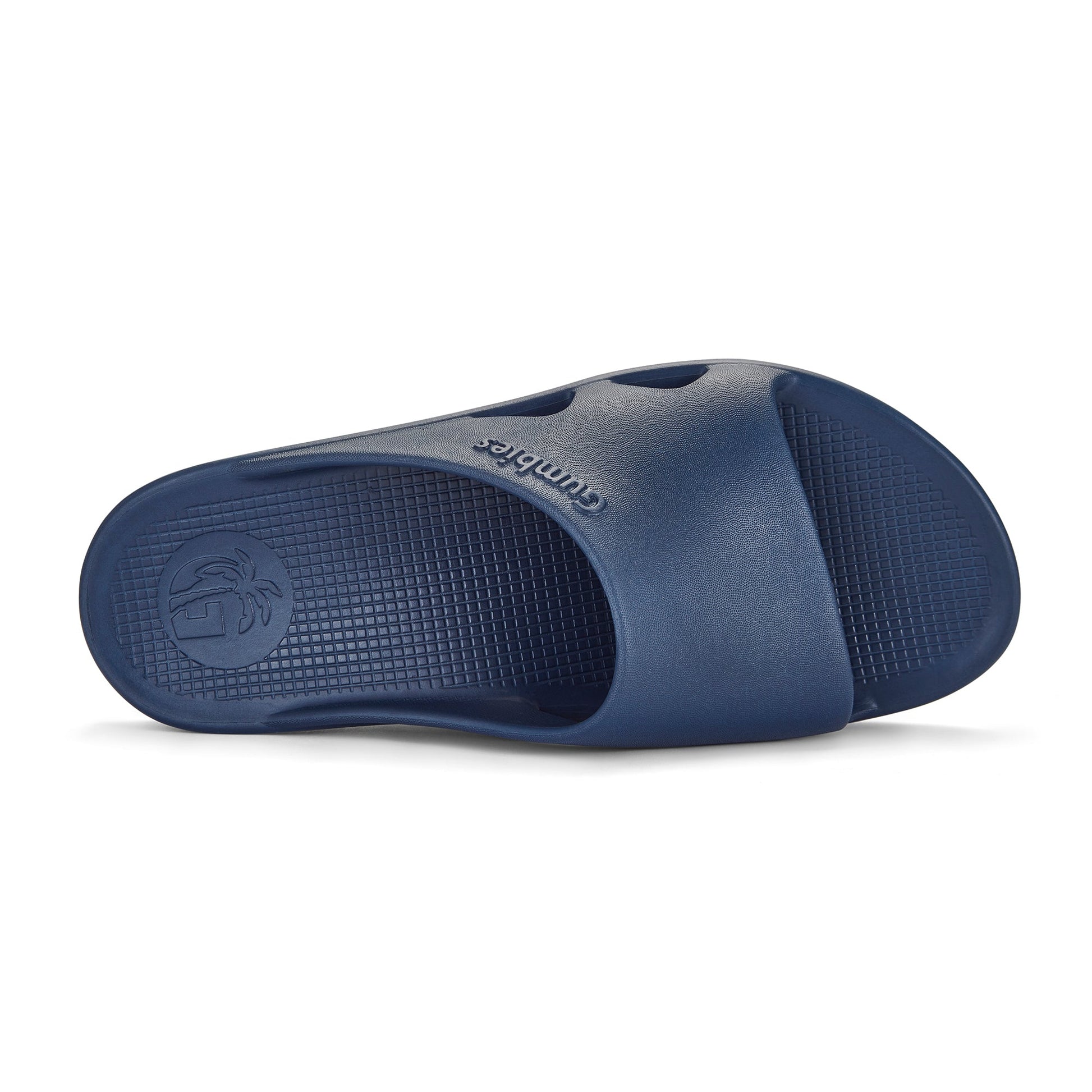 French Navy Slider Sandals for Men