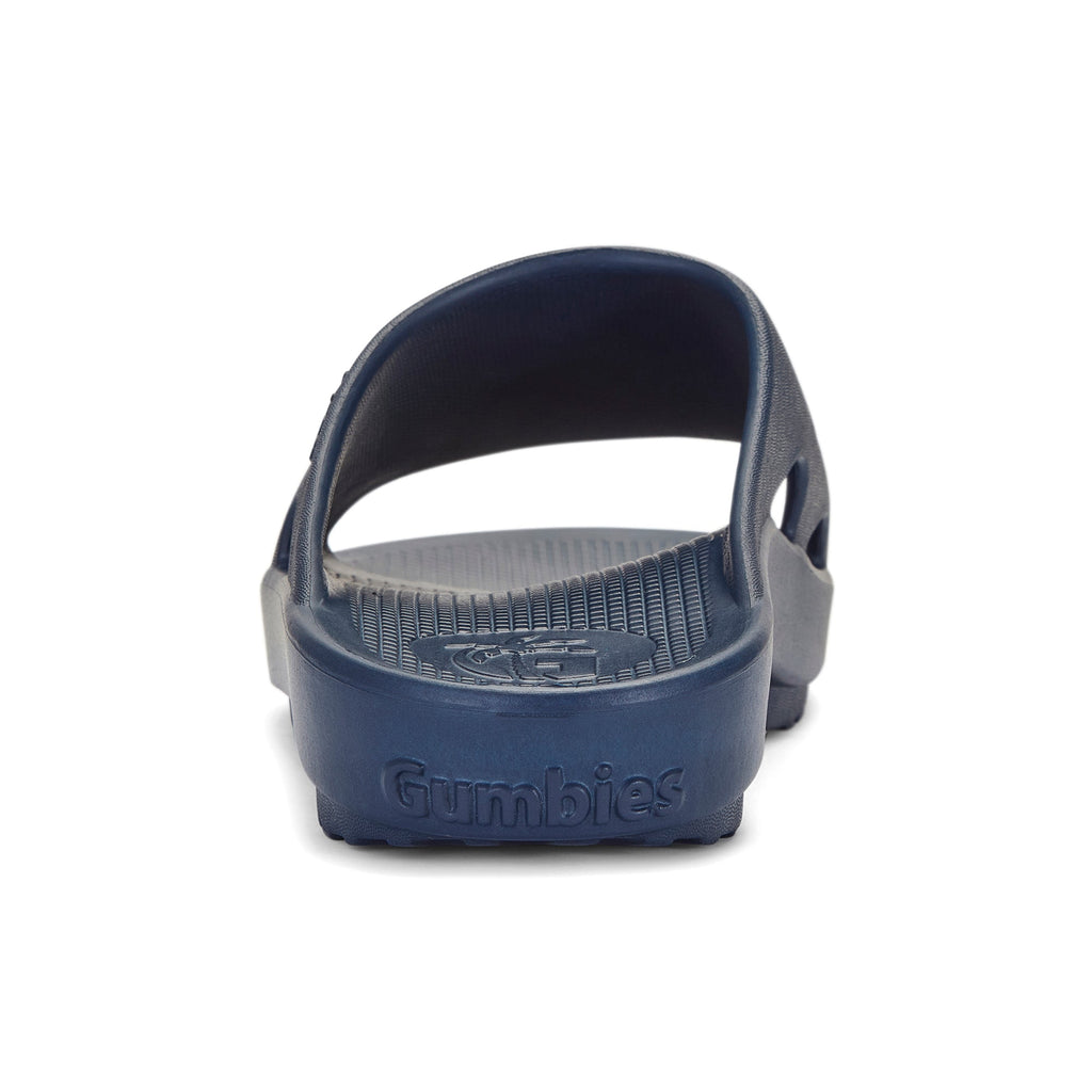 Women's French Navy Slider Sandals