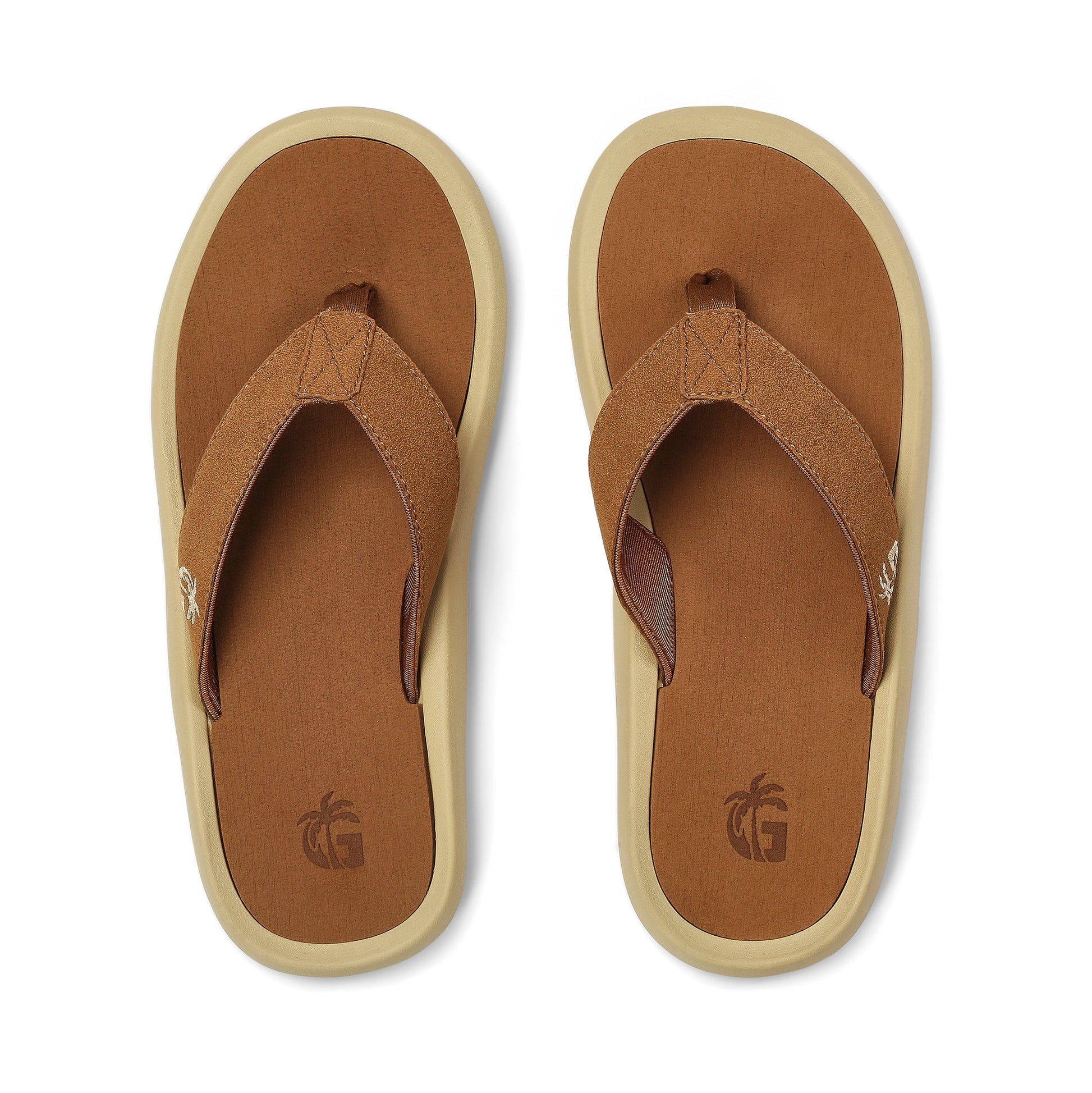 Noosa Flip Flops Men's Latte