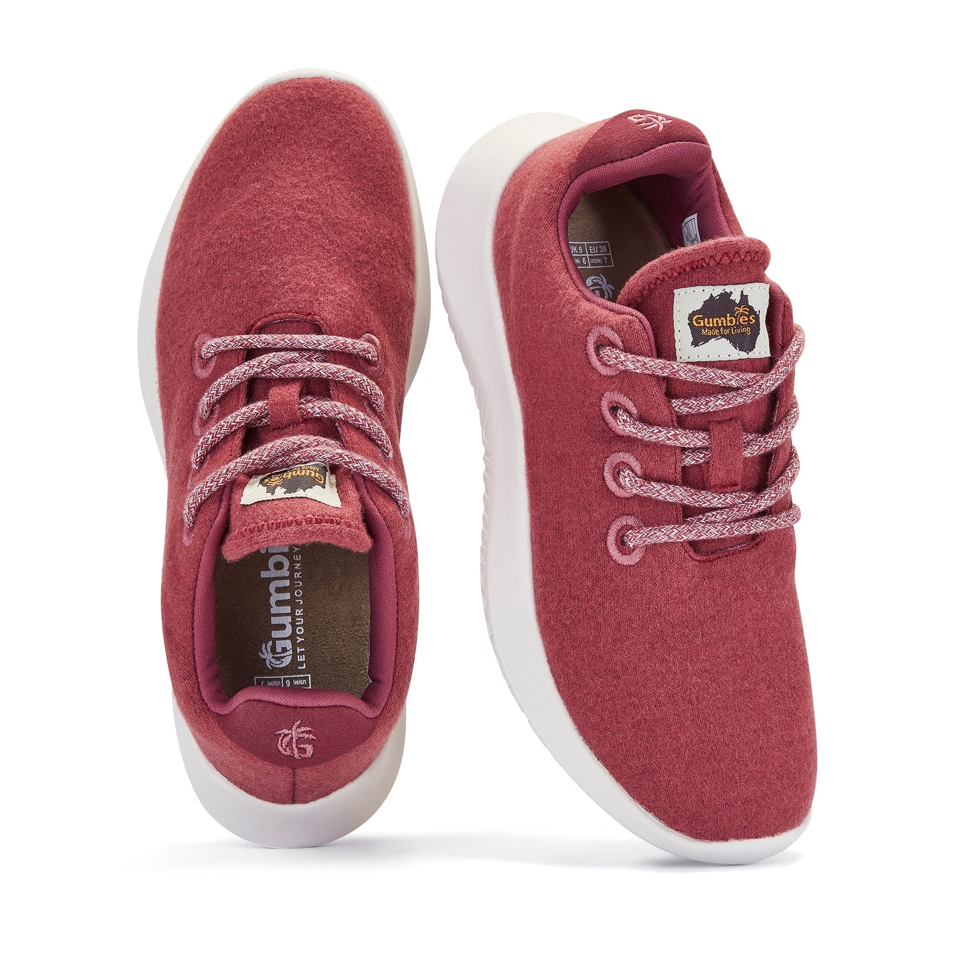 Women's Sneakers in Berry