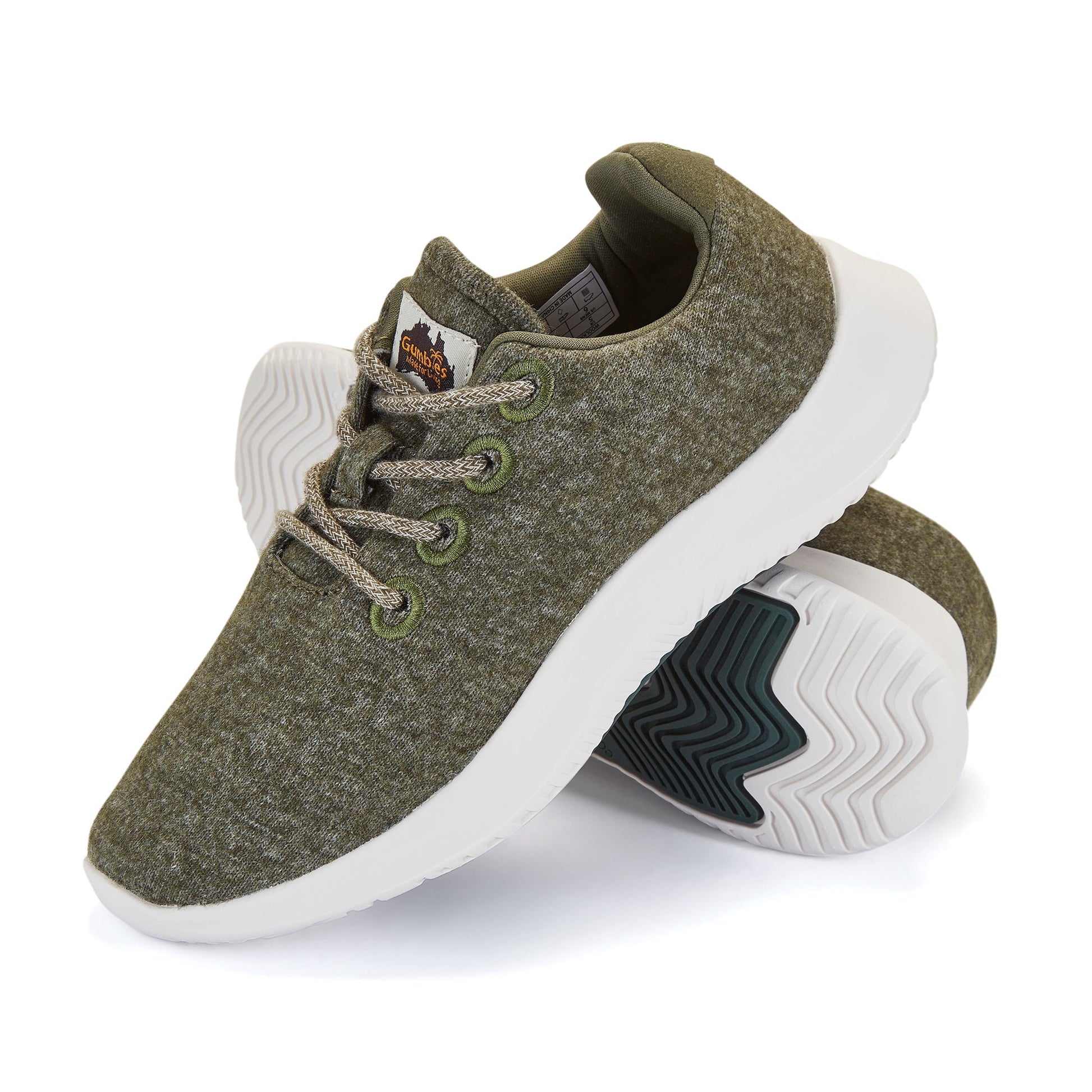 Moss Wool Sneakers for Women
