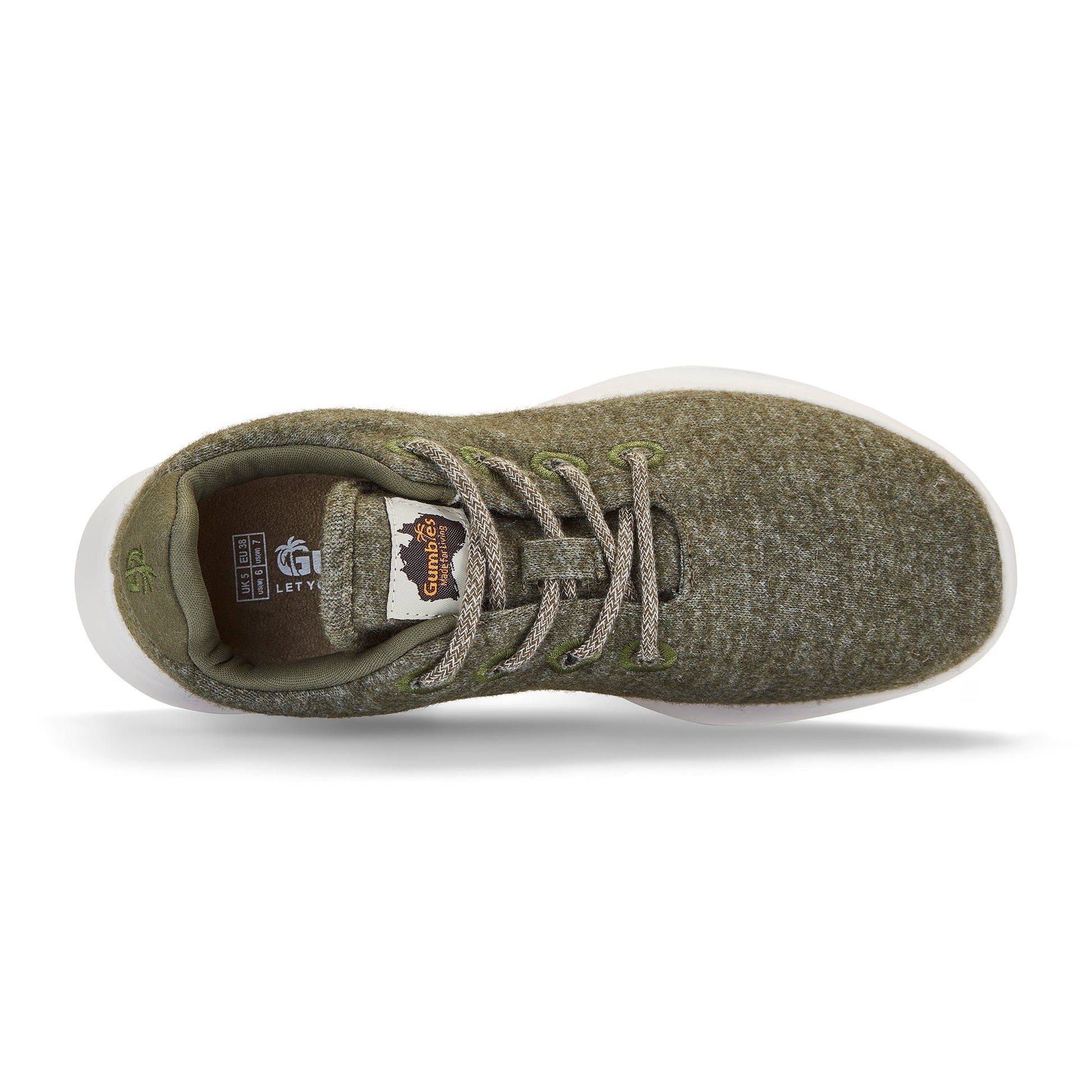 Moss Wool Sneakers for Women