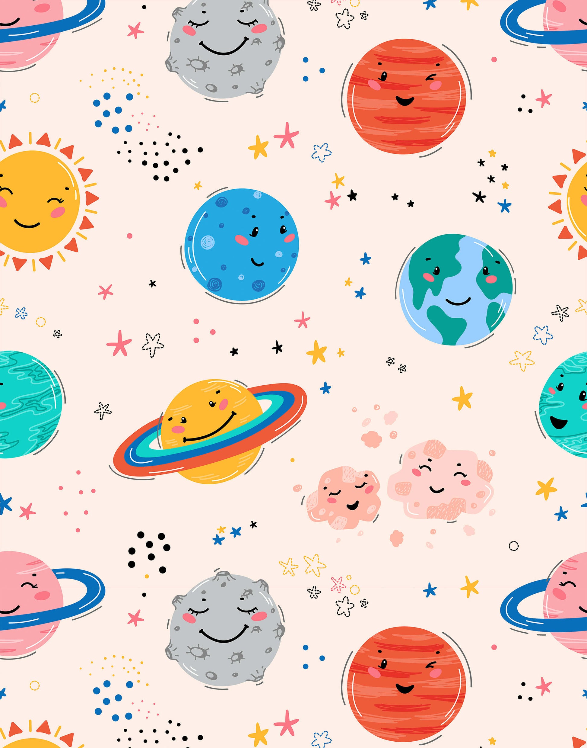 Galaxy Wallpaper for Kids Bedrooms