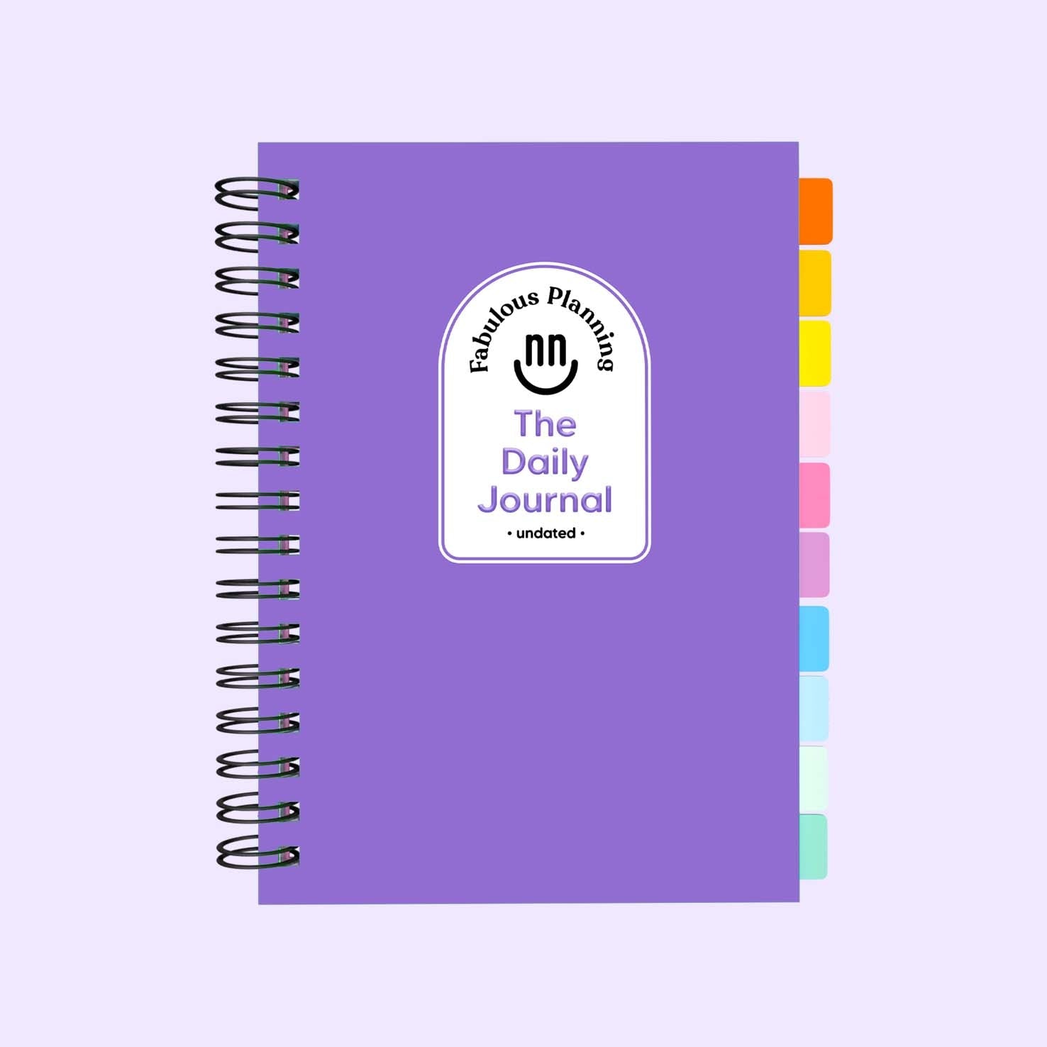 Daily Undated Spiral Journal