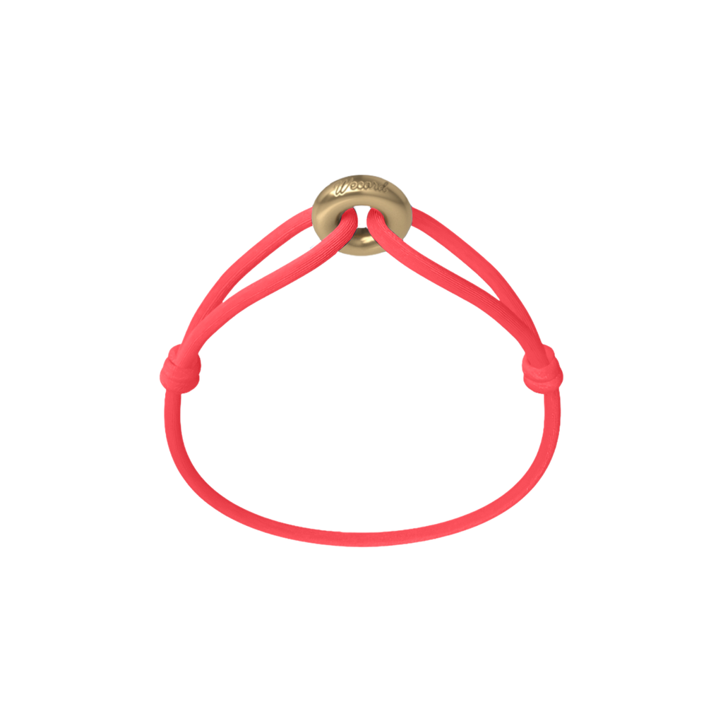Golden Cord Bracelet Handcrafted in Sterling Silver