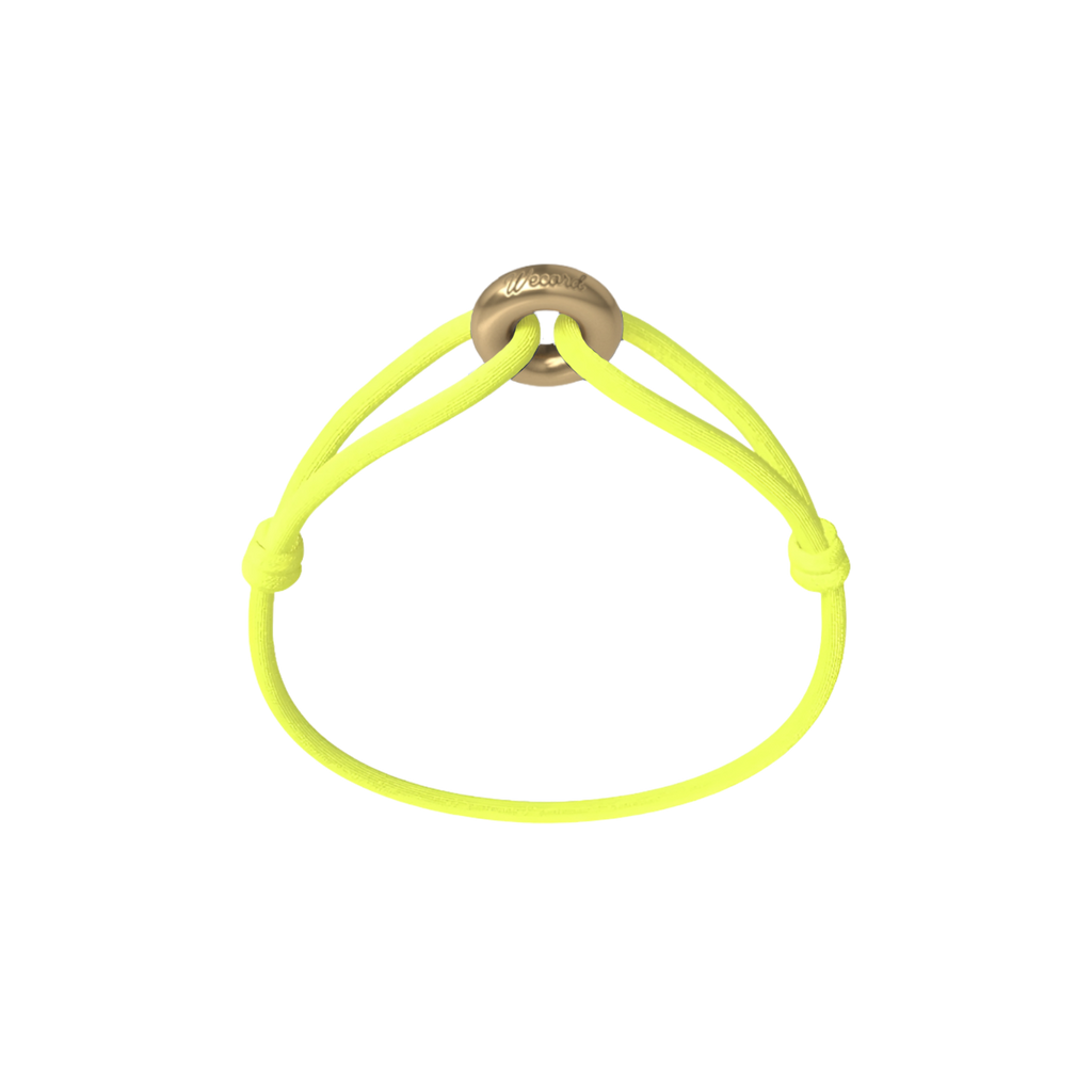 Golden Cord Bracelet Handcrafted in Sterling Silver