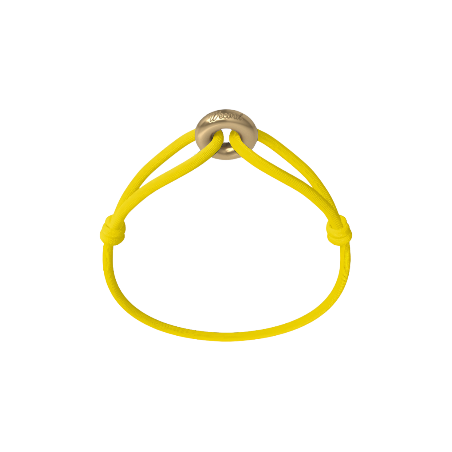 Golden Cord Bracelet Handcrafted in Sterling Silver