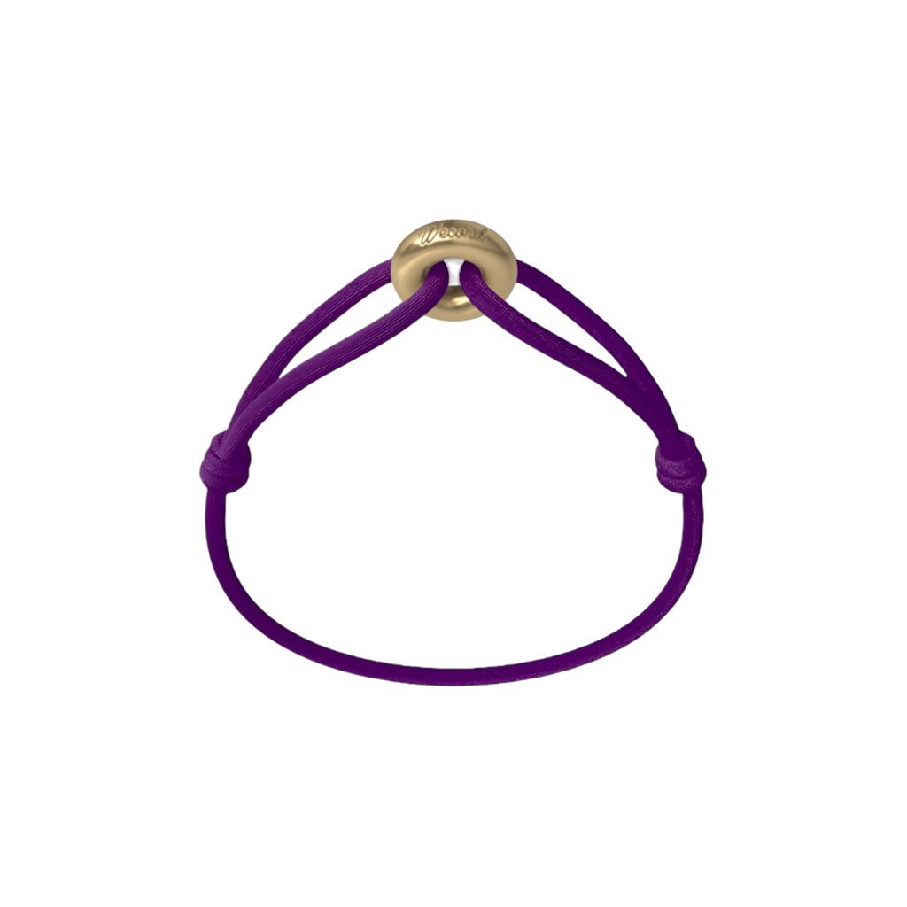 Golden Cord Bracelet Handcrafted in Sterling Silver