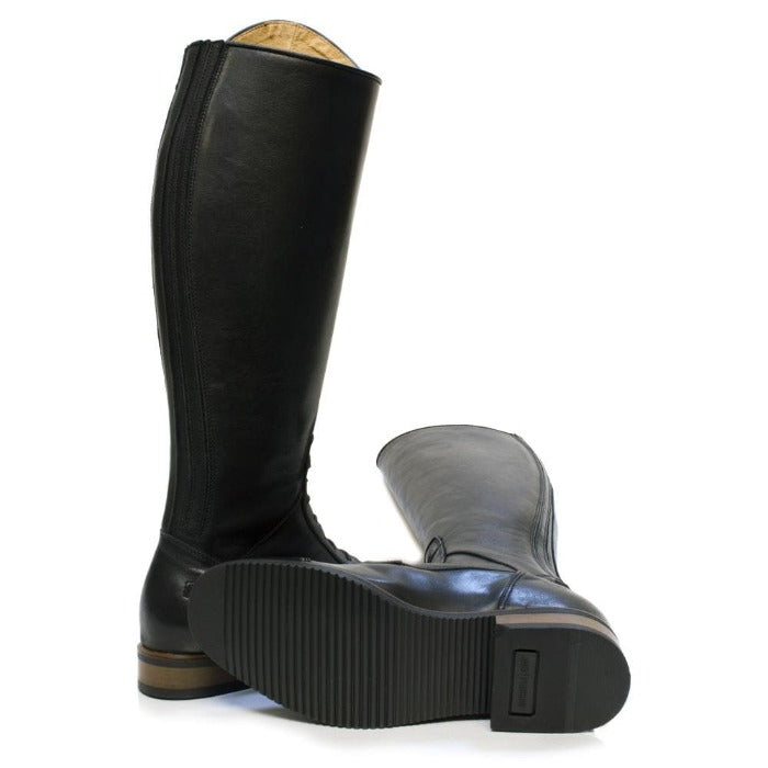 Long Riding Field Boots in Black