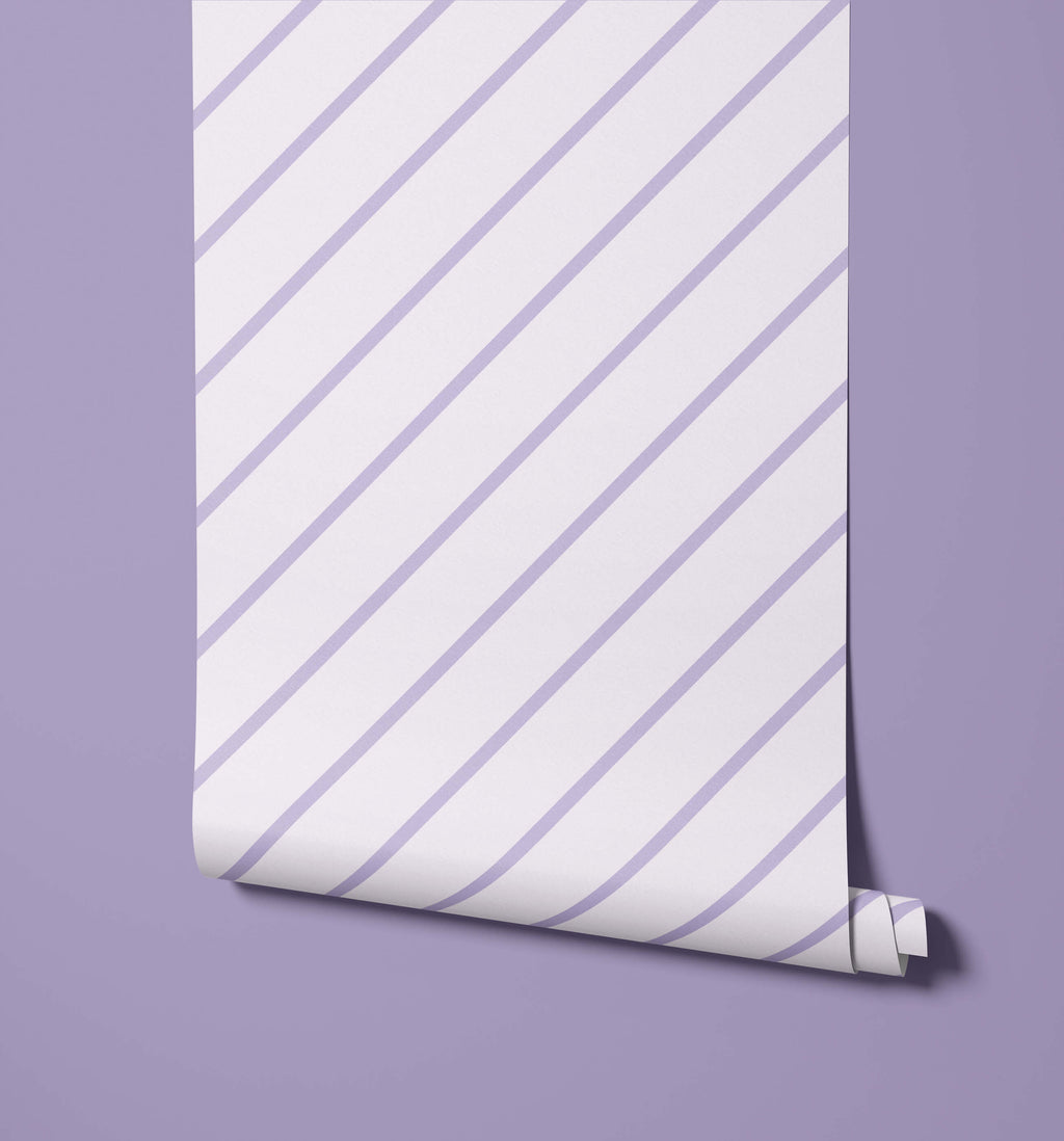 Granita Diagonal Pinstripe Wallpaper