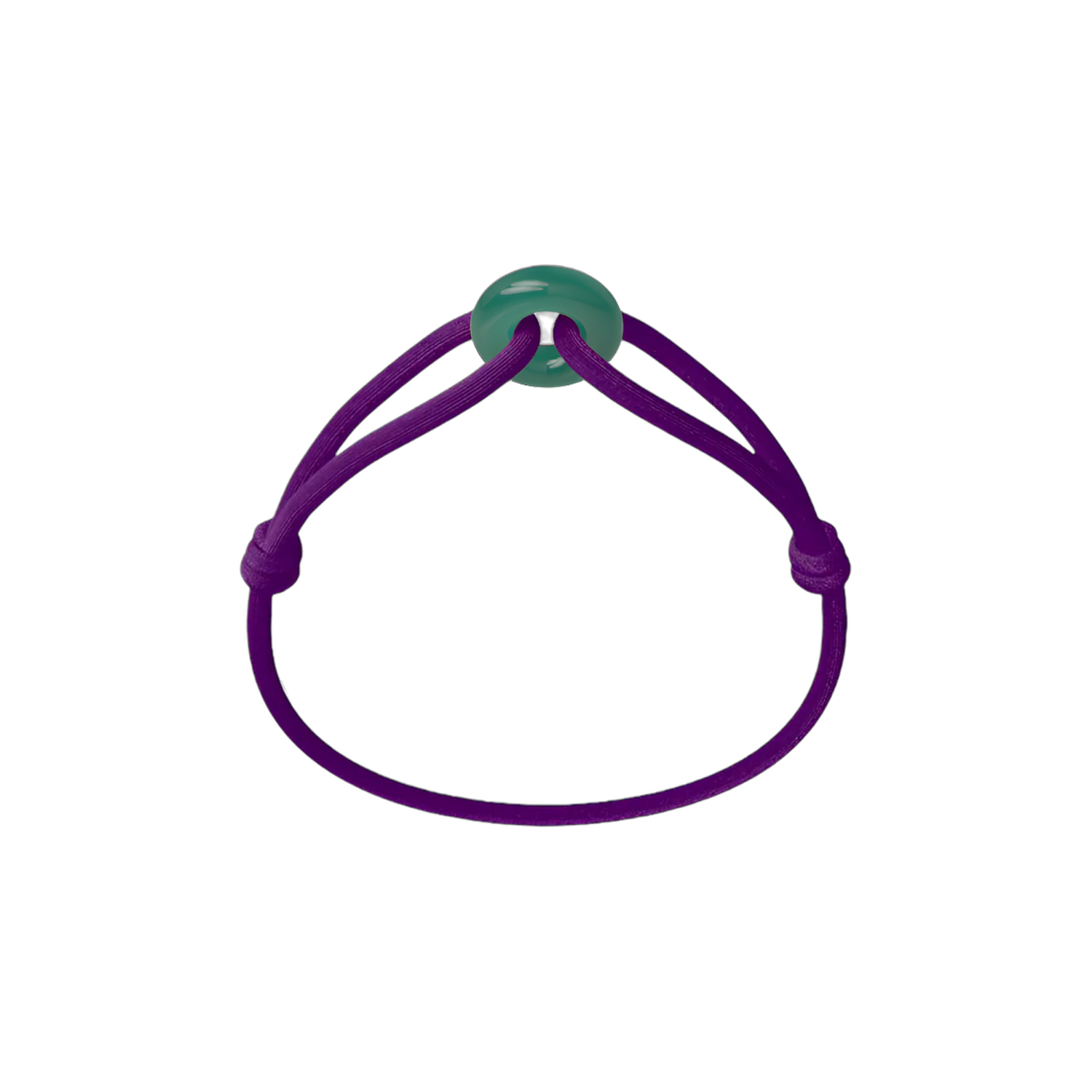 Green Soho Cord Bracelet