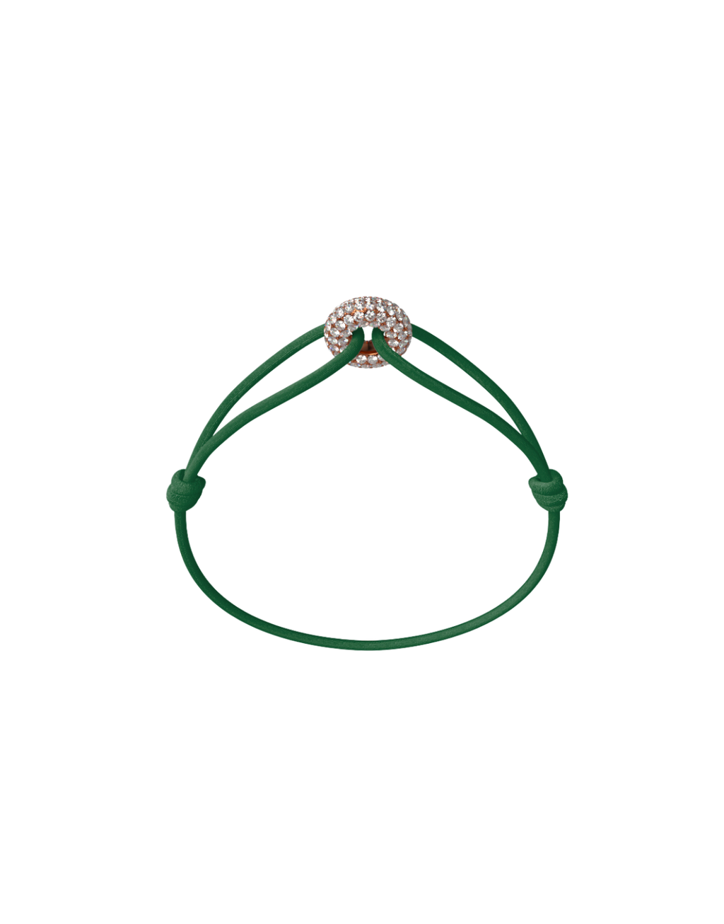 Mini Rose Soho Pave Cord Bracelet