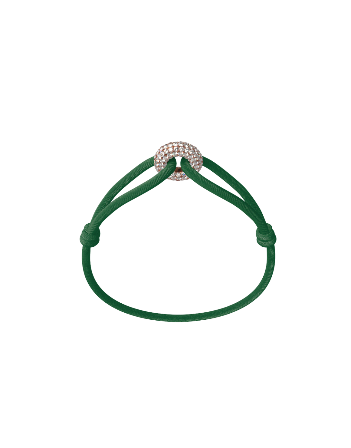 Rose Soho Pave Cord Bracelet