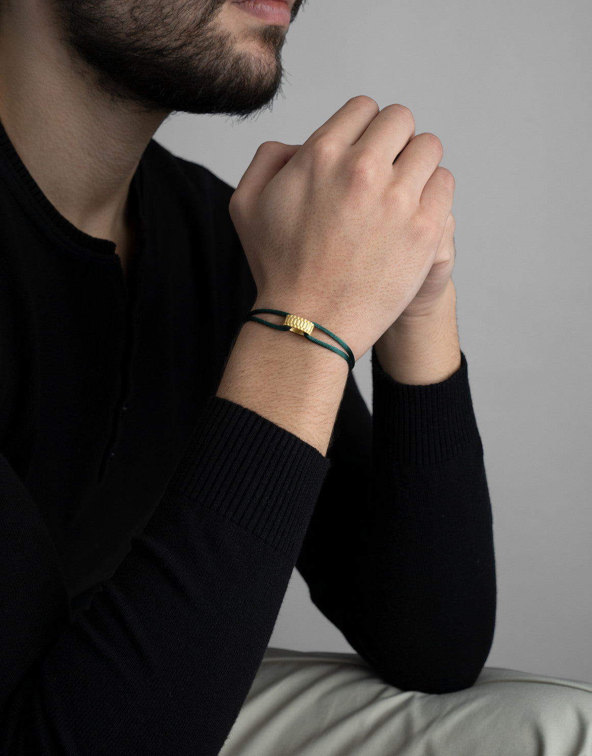 Golden Regent Cord Bracelet