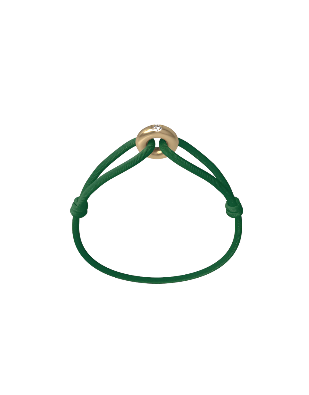 Golden Diamond Cord Bracelet