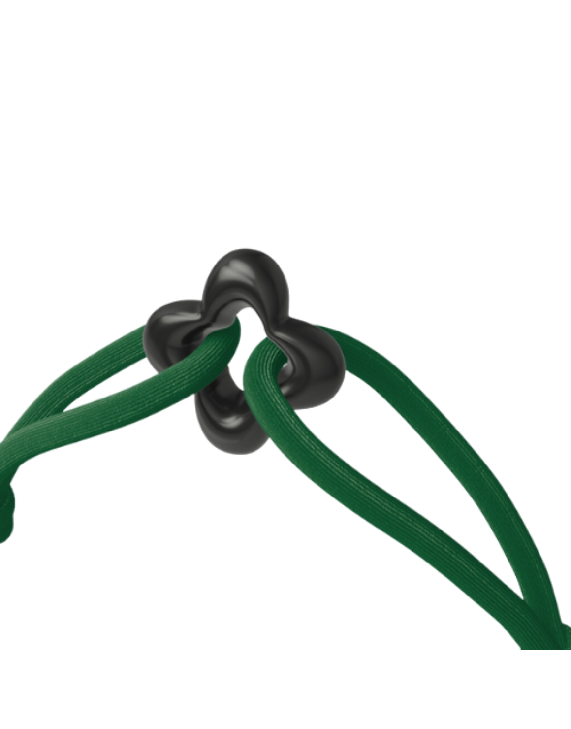Black Clover Onyx Cord Bracelet