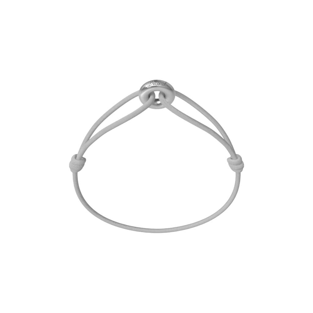Mini Silver Soho Matte Cord Bracelet