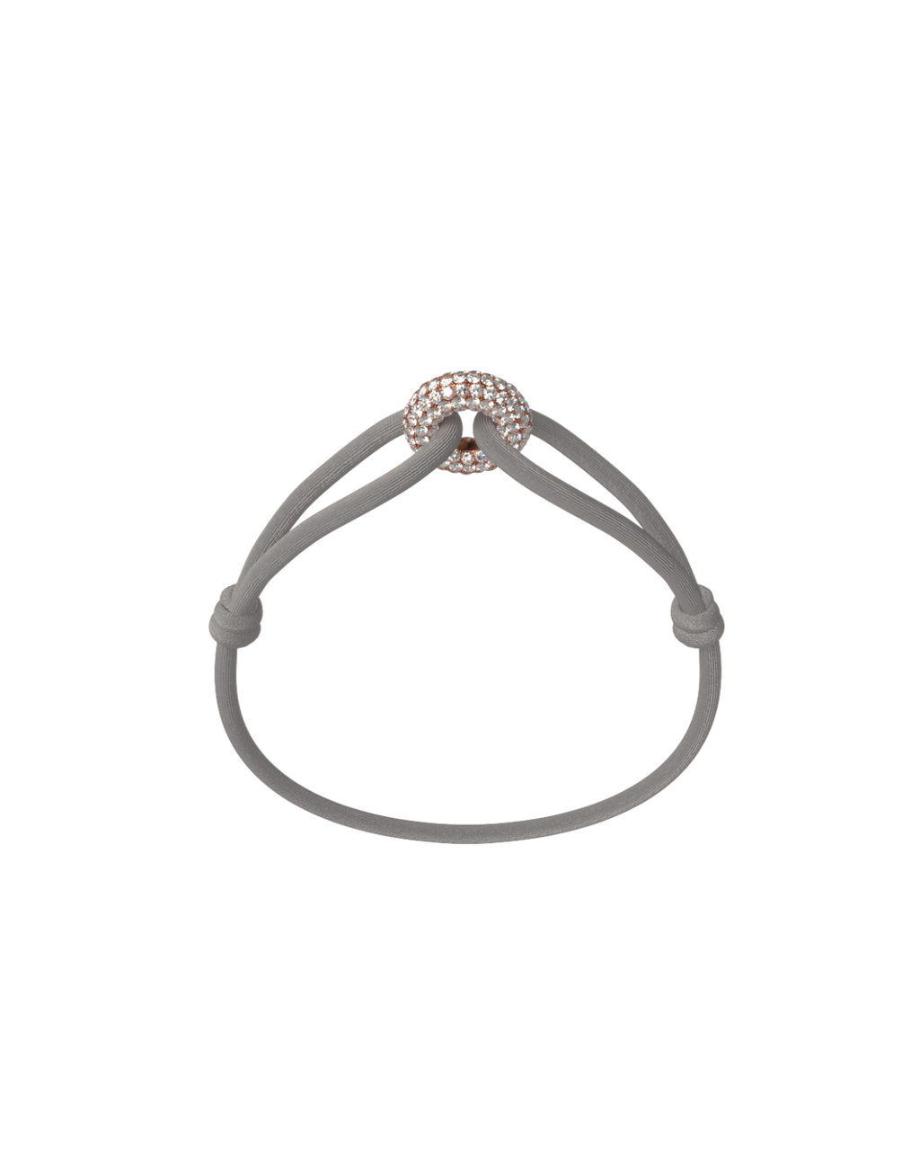 Rose Soho Pave Cord Bracelet