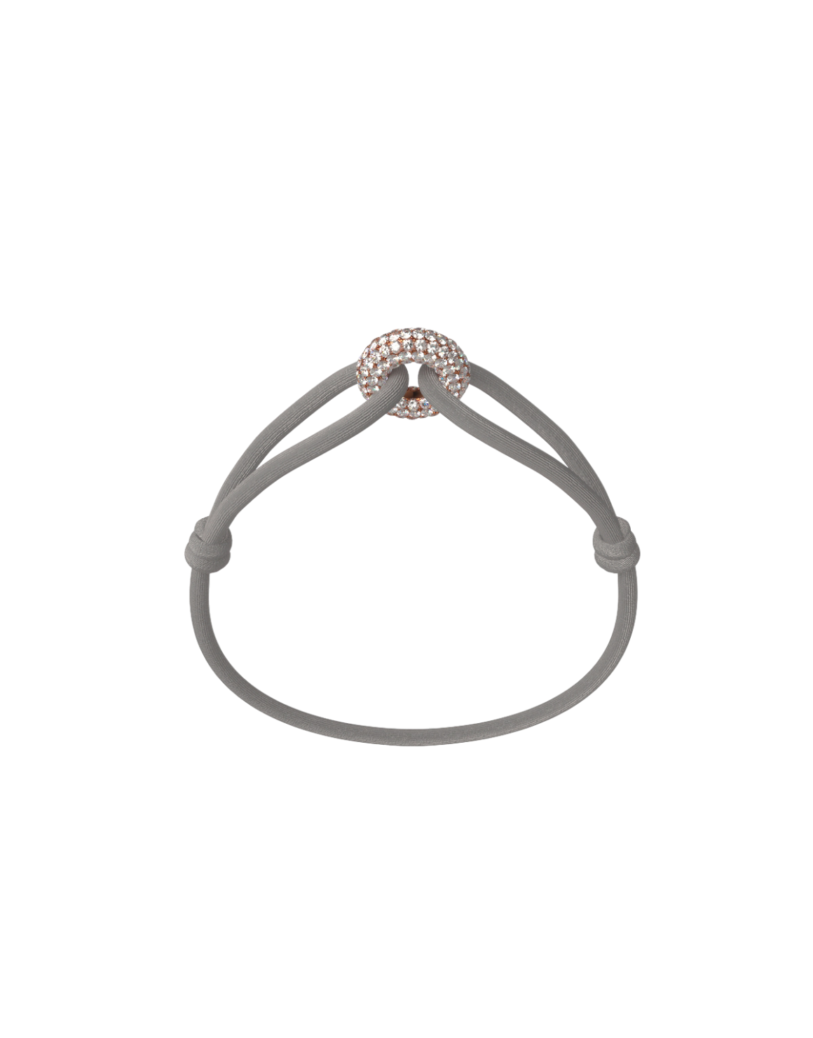 Rose Soho Pave Cord Bracelet