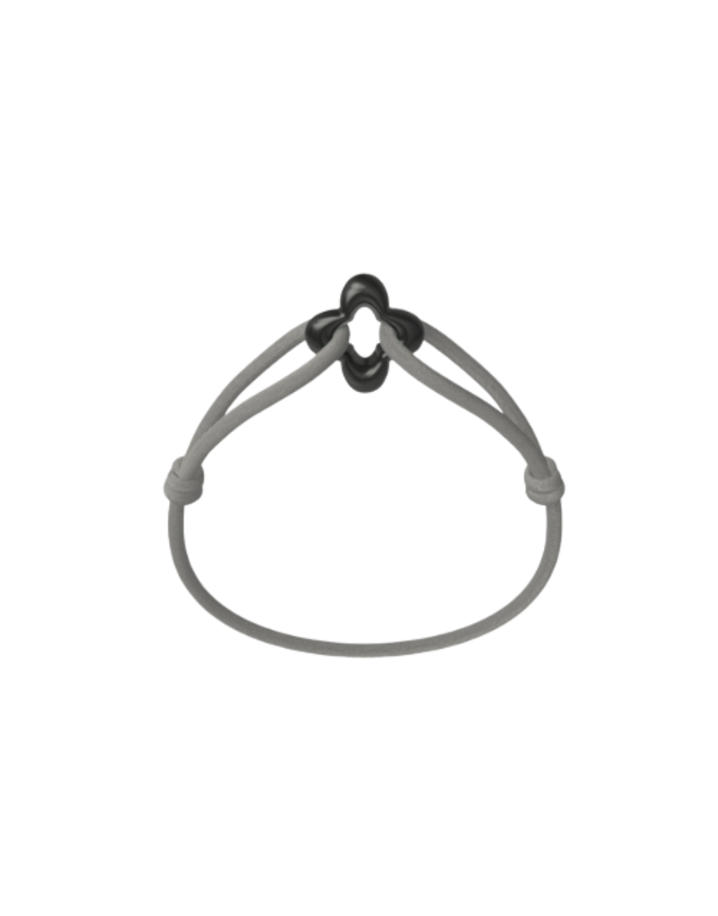 Black Clover Onyx Cord Bracelet