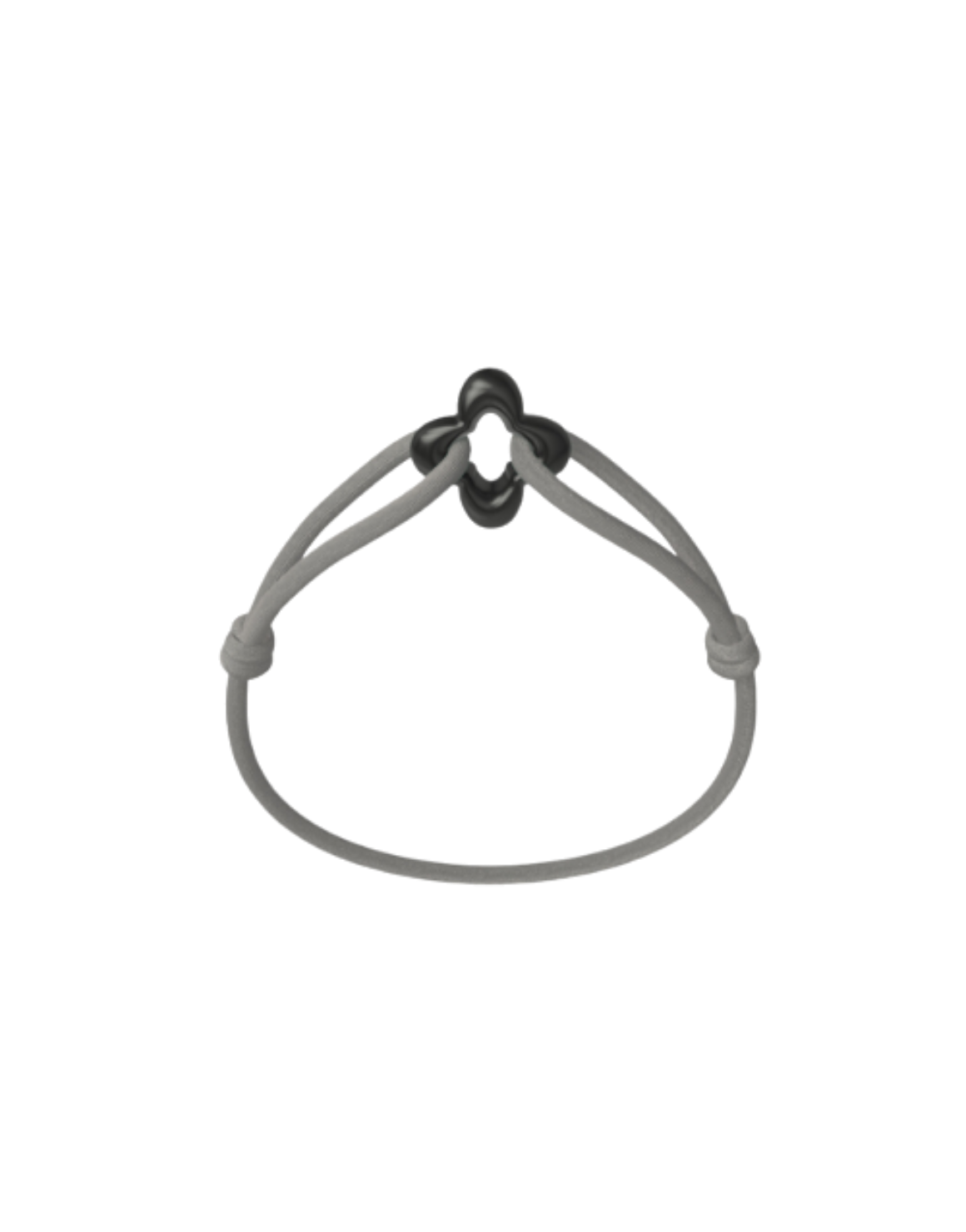 Black Clover Onyx Cord Bracelet