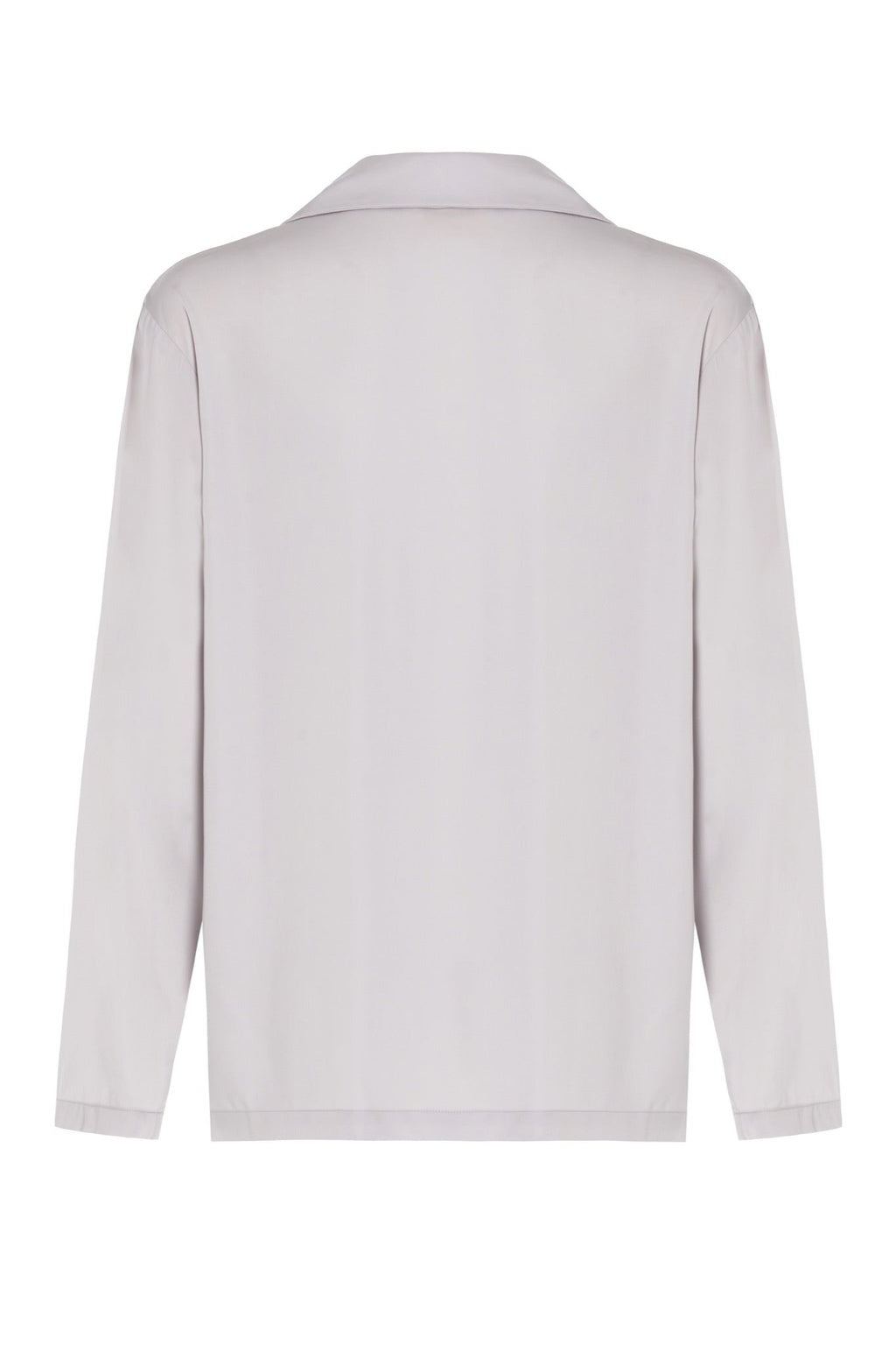 Sky Unisex Long Sleeve Shirt in Vegan Silk